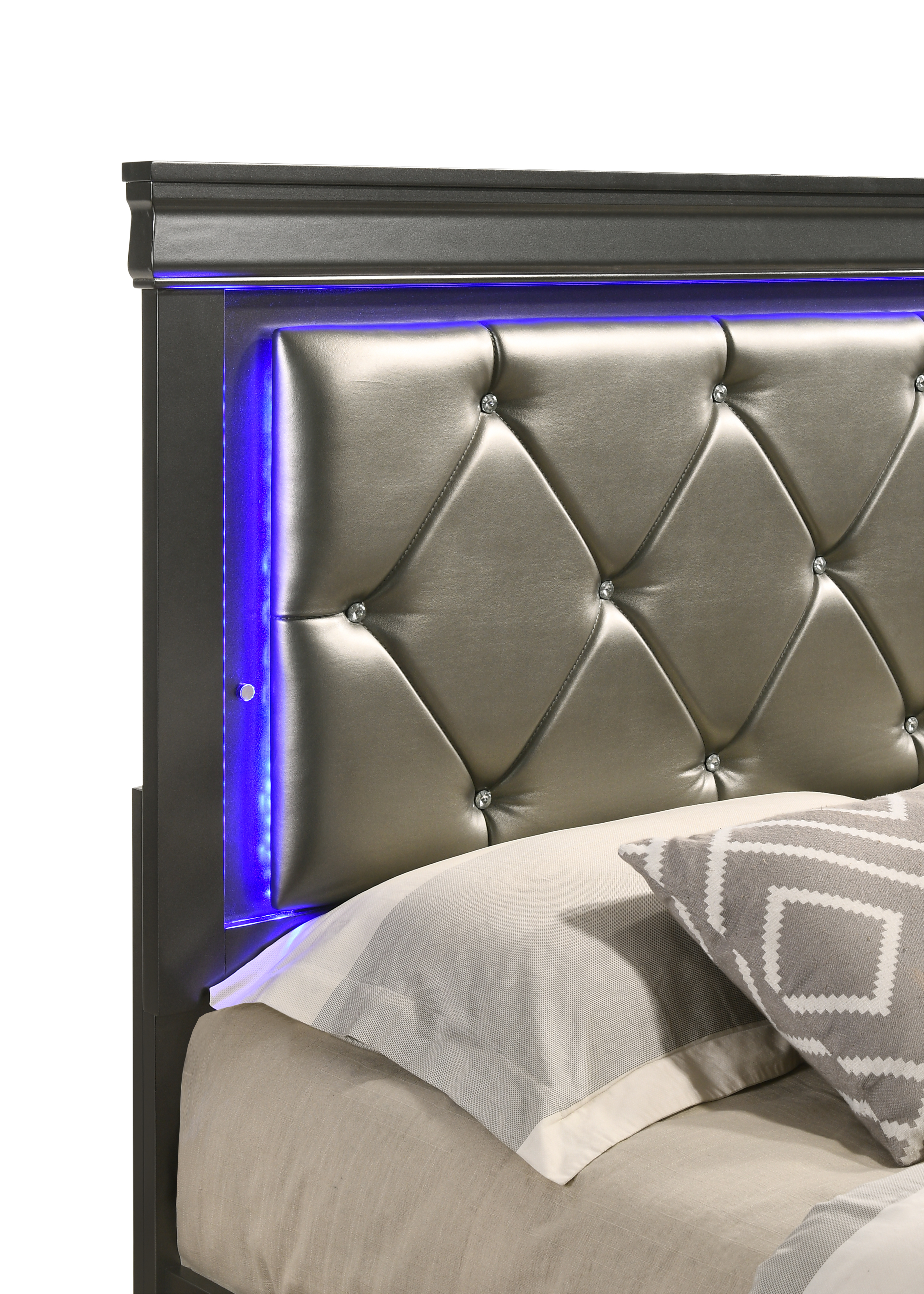 Brooklyn Gray Queen Bed image 5