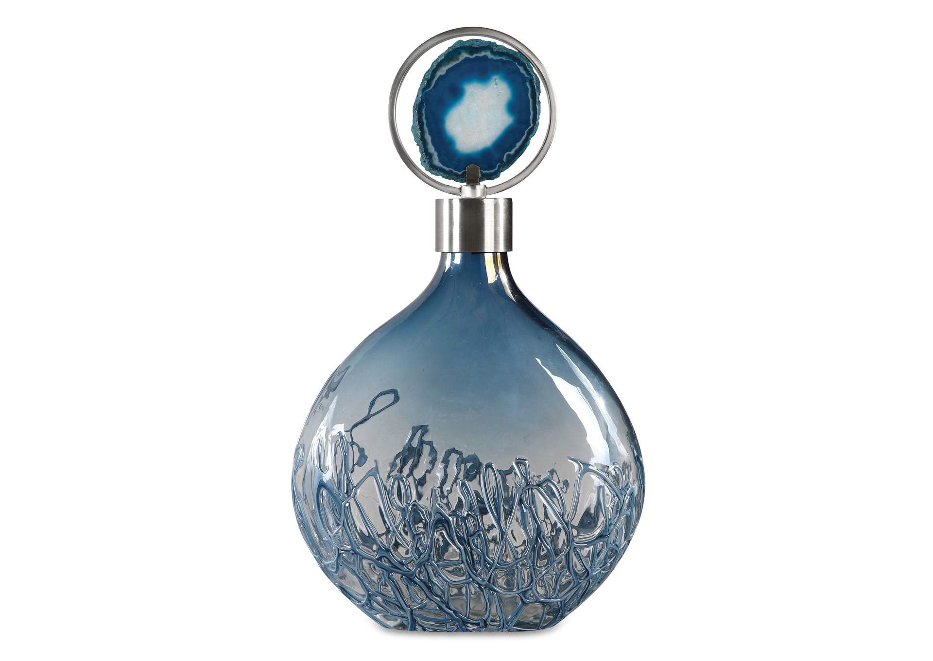Uttermost Rae Sky Blue Vase