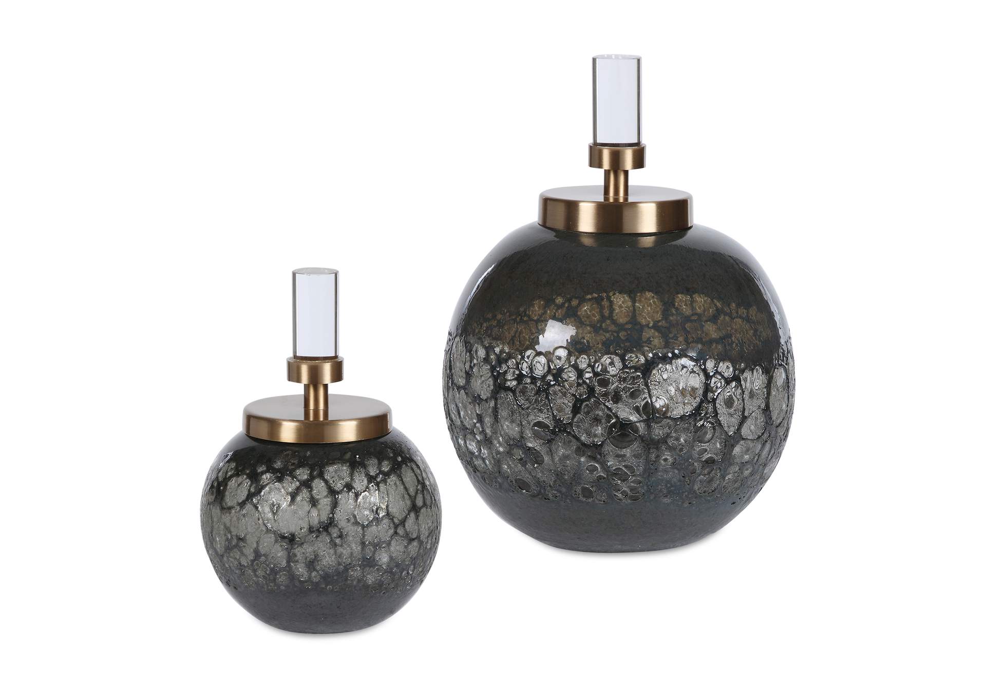 Uttermost Cessair Art Glass Bottles