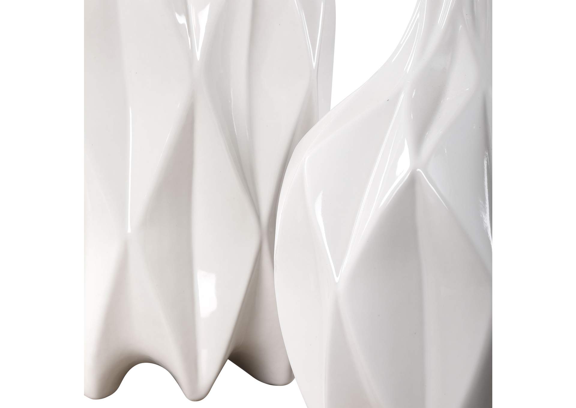 Uttermost Klara White Bottles