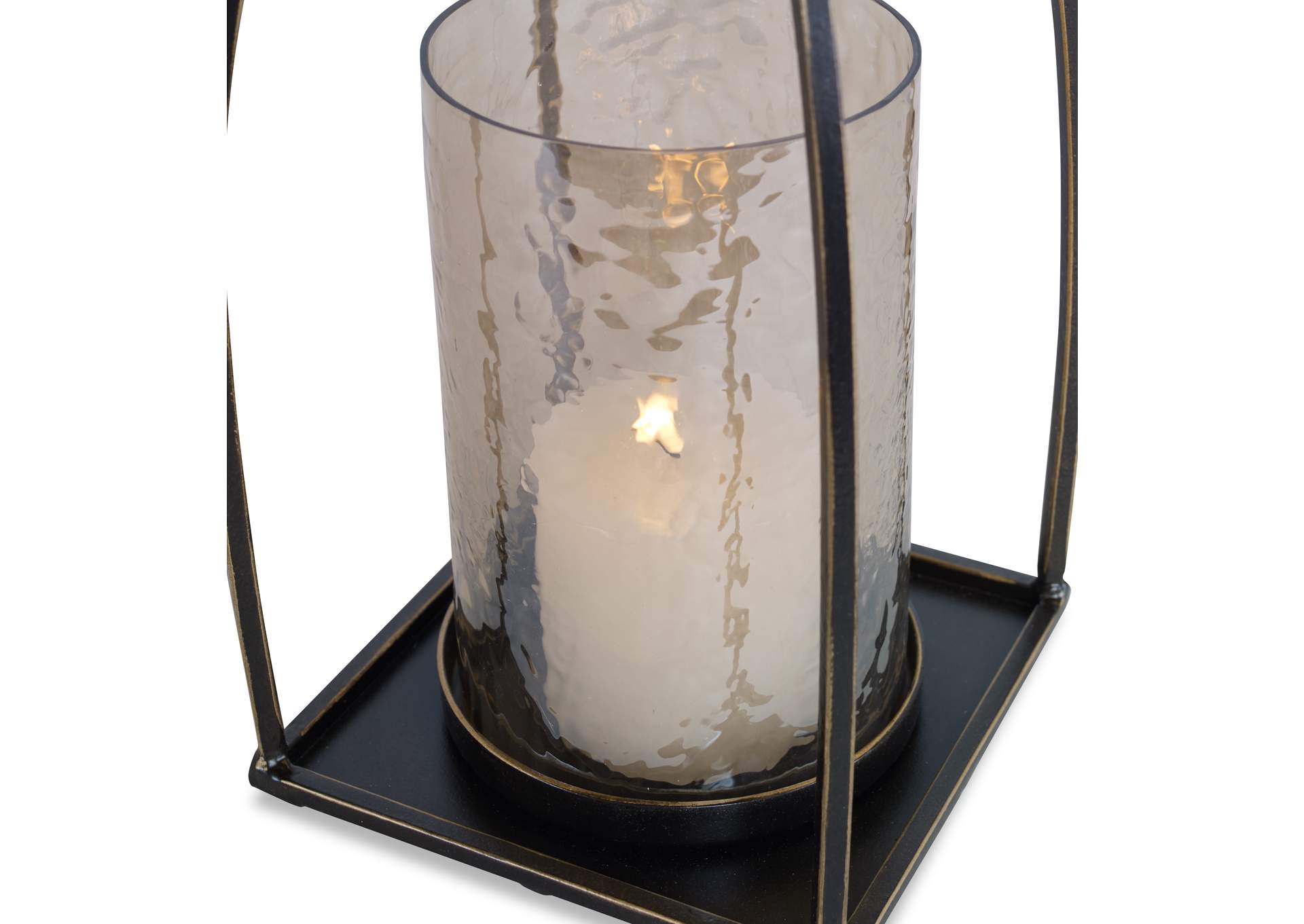 Uttermost Riad Bronze Lantern Candleholder