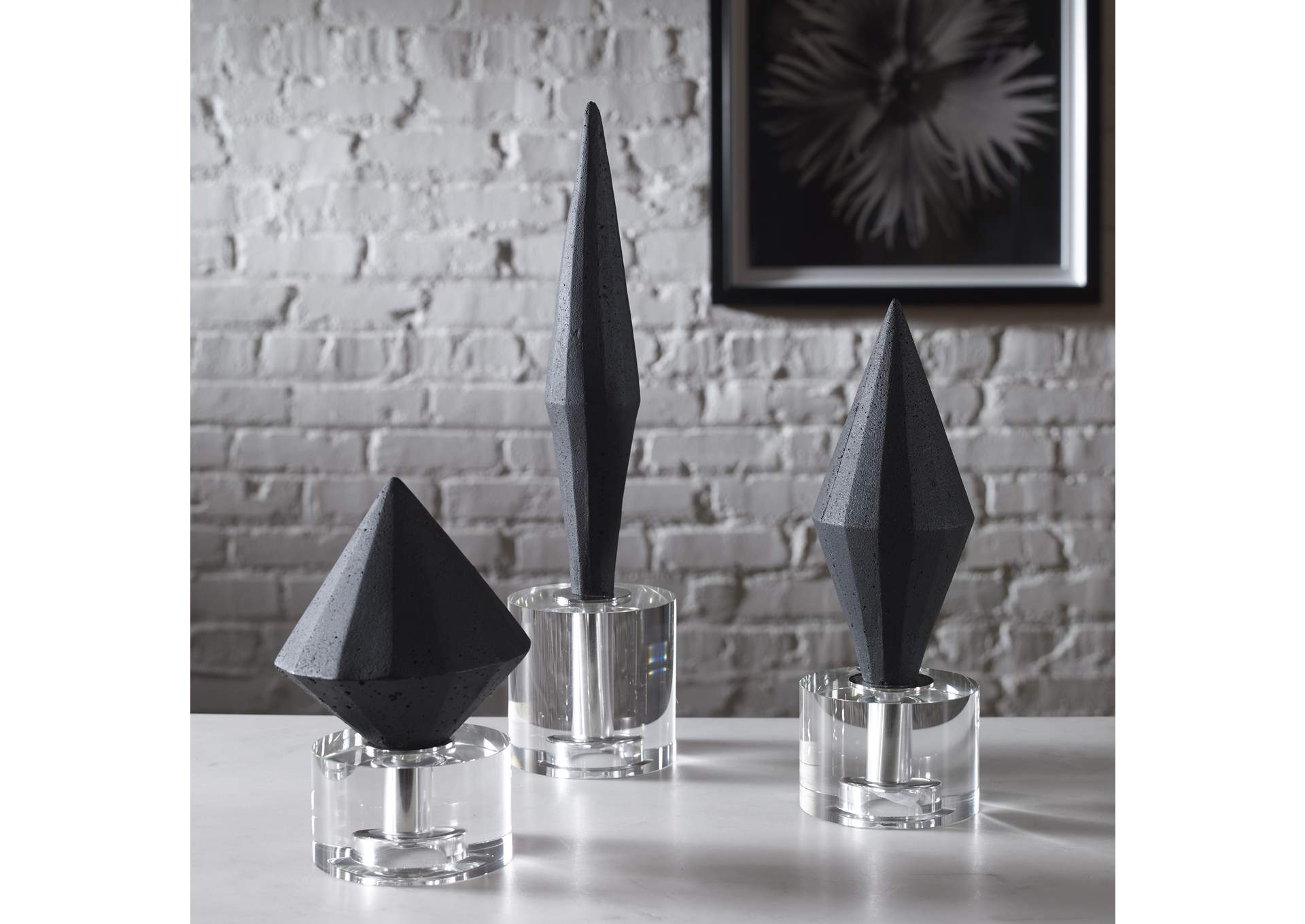 Uttermost Alize Black Sculptures