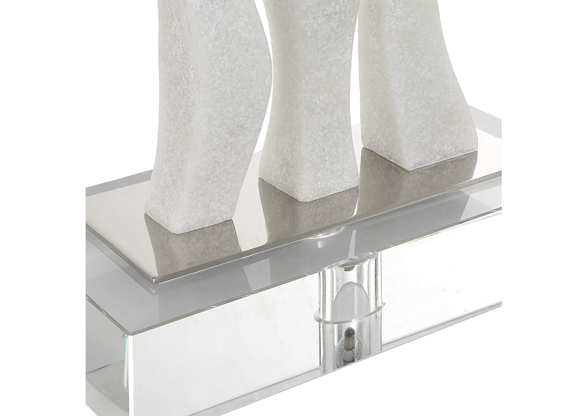 Uttermost Gale White Marble Sculpture