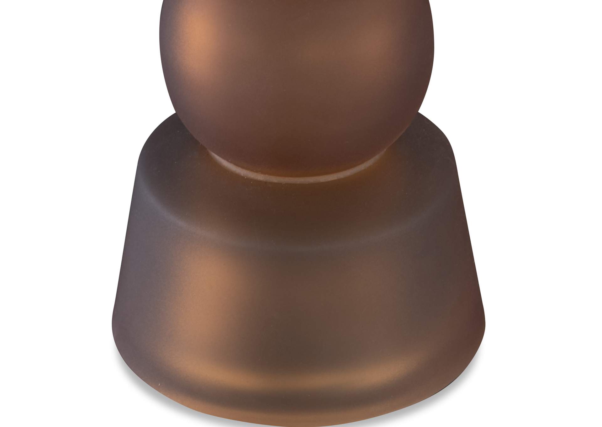 Uttermost Cassiopeia Butter Rum Glass Candleholders