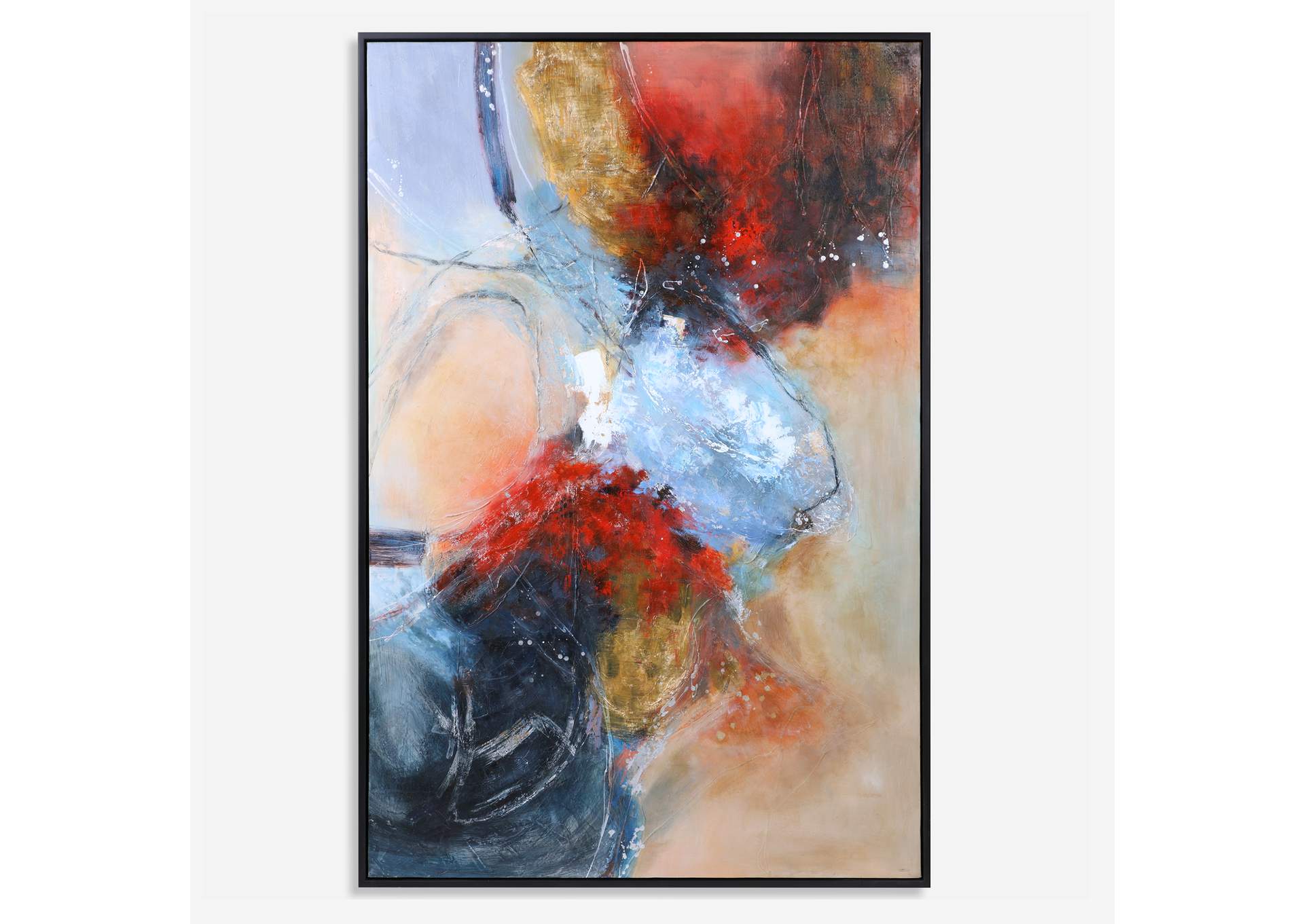 Uttermost Summer Sunset Abstract Art