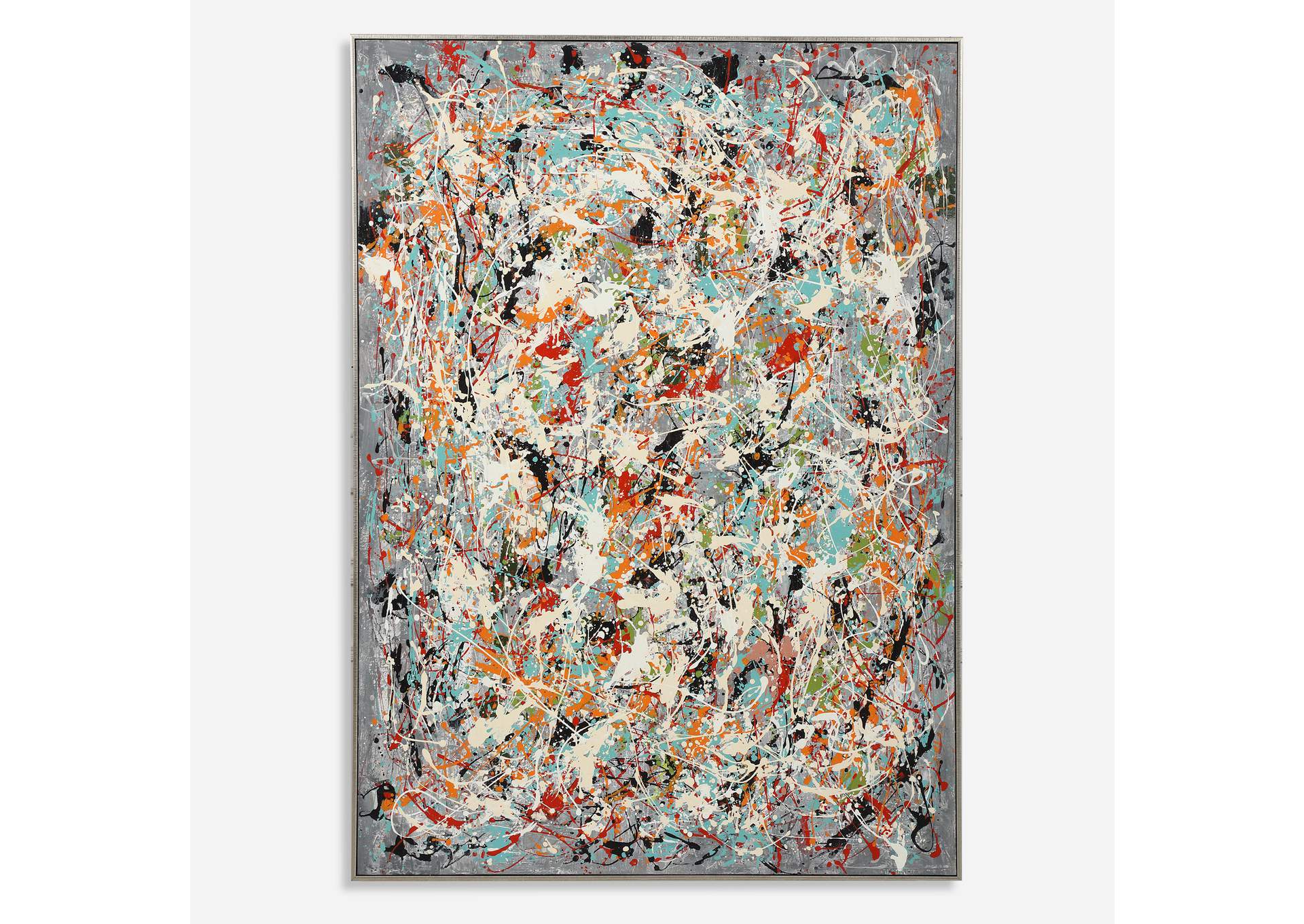 Uttermost Organized Chaos Hand Painted Canvas