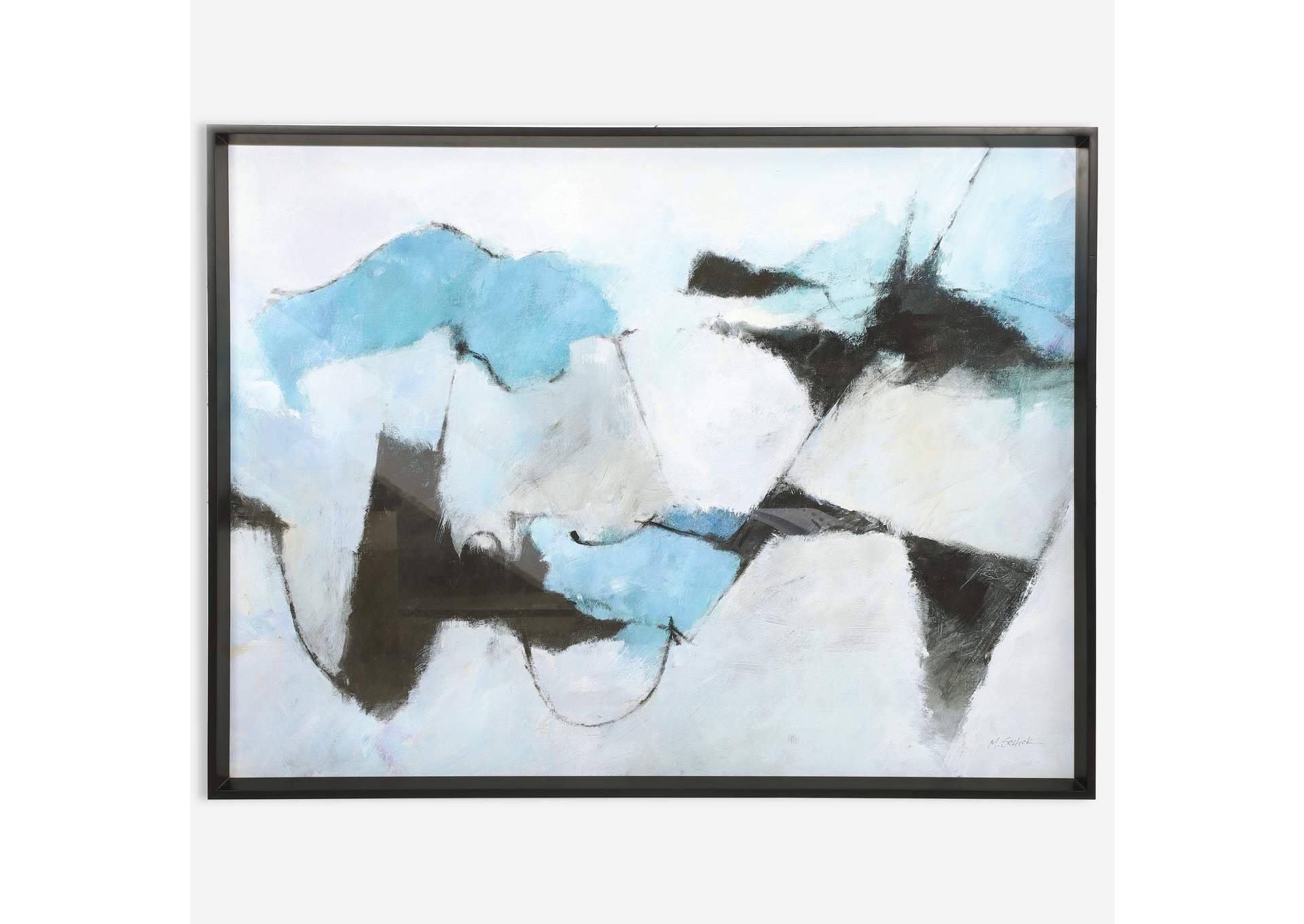 Uttermost Winter Crop Abstract Print