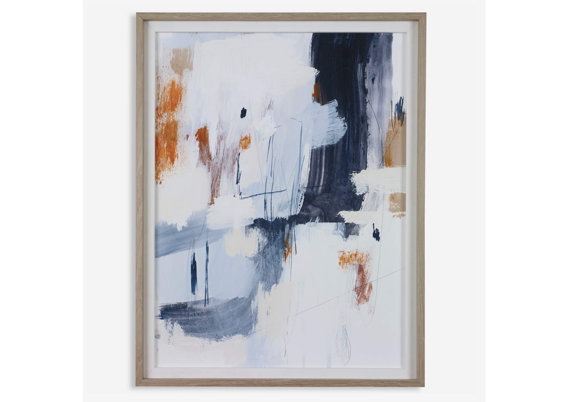 Uttermost Variant Abstract Framed Print