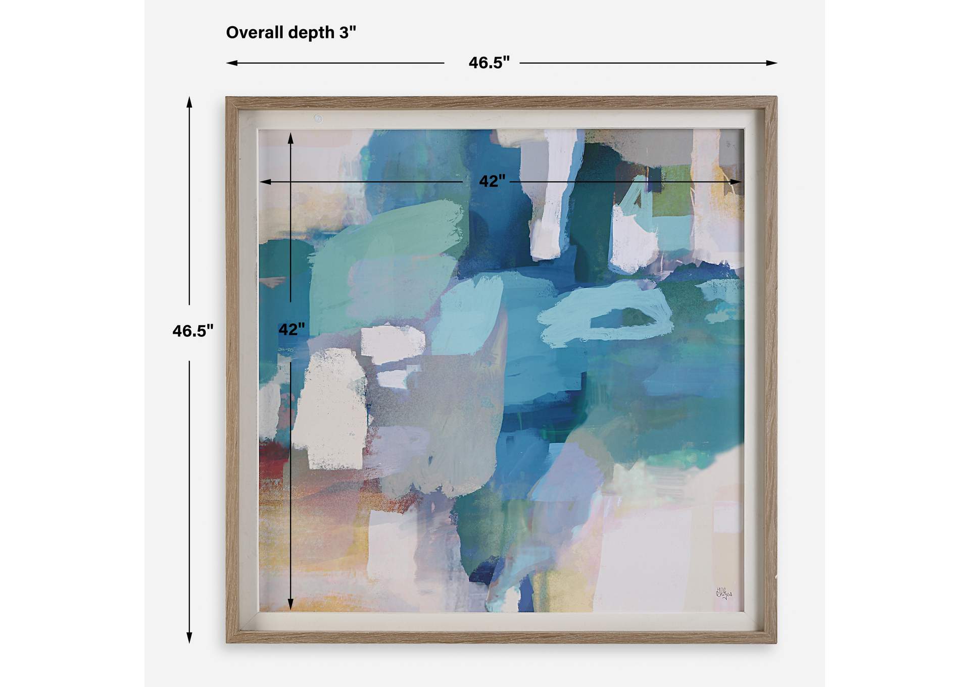 Uttermost Continue On Abstract Framed Print