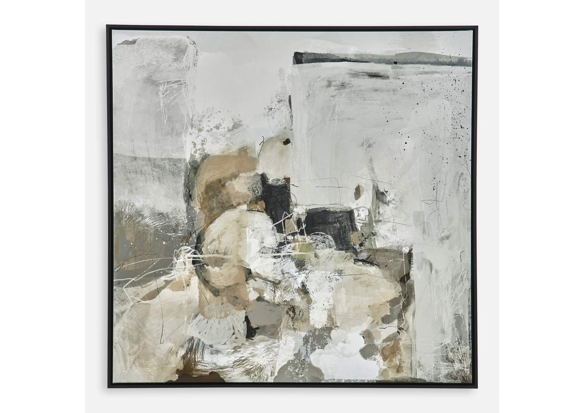 Uttermost Solace Abstract Art On Canvas