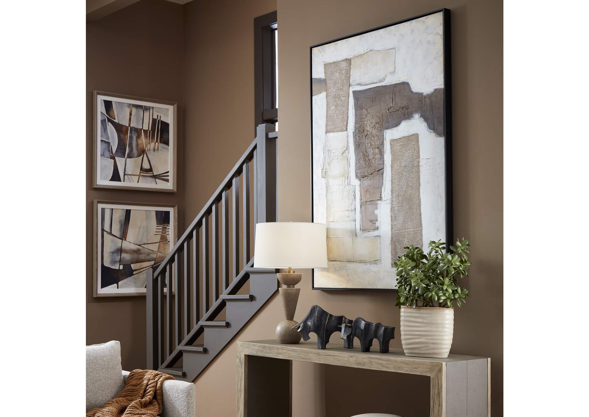 Uttermost Interference Hand Painted Canvas