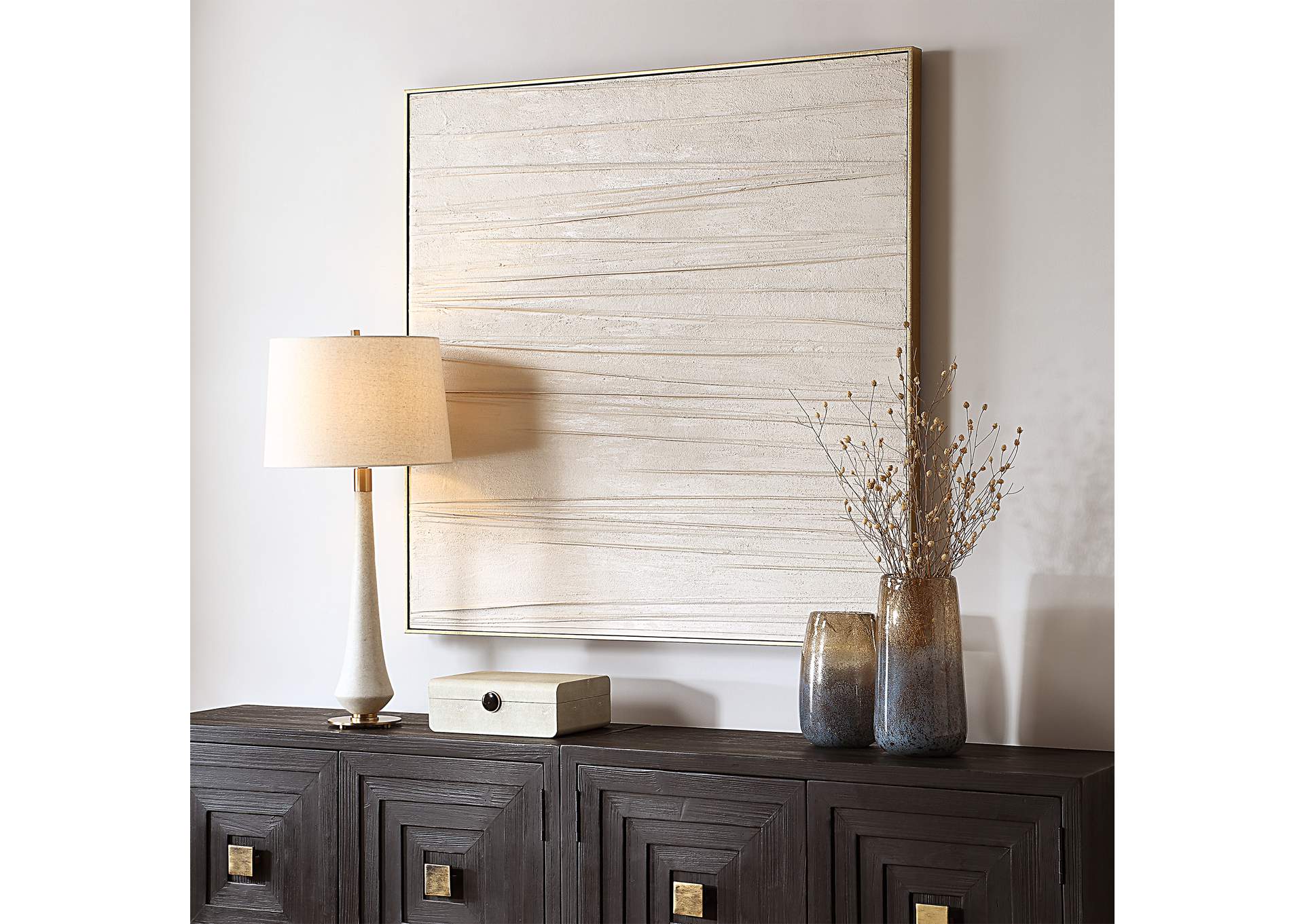 Uttermost Walking The Line Minimalist Canvas Art