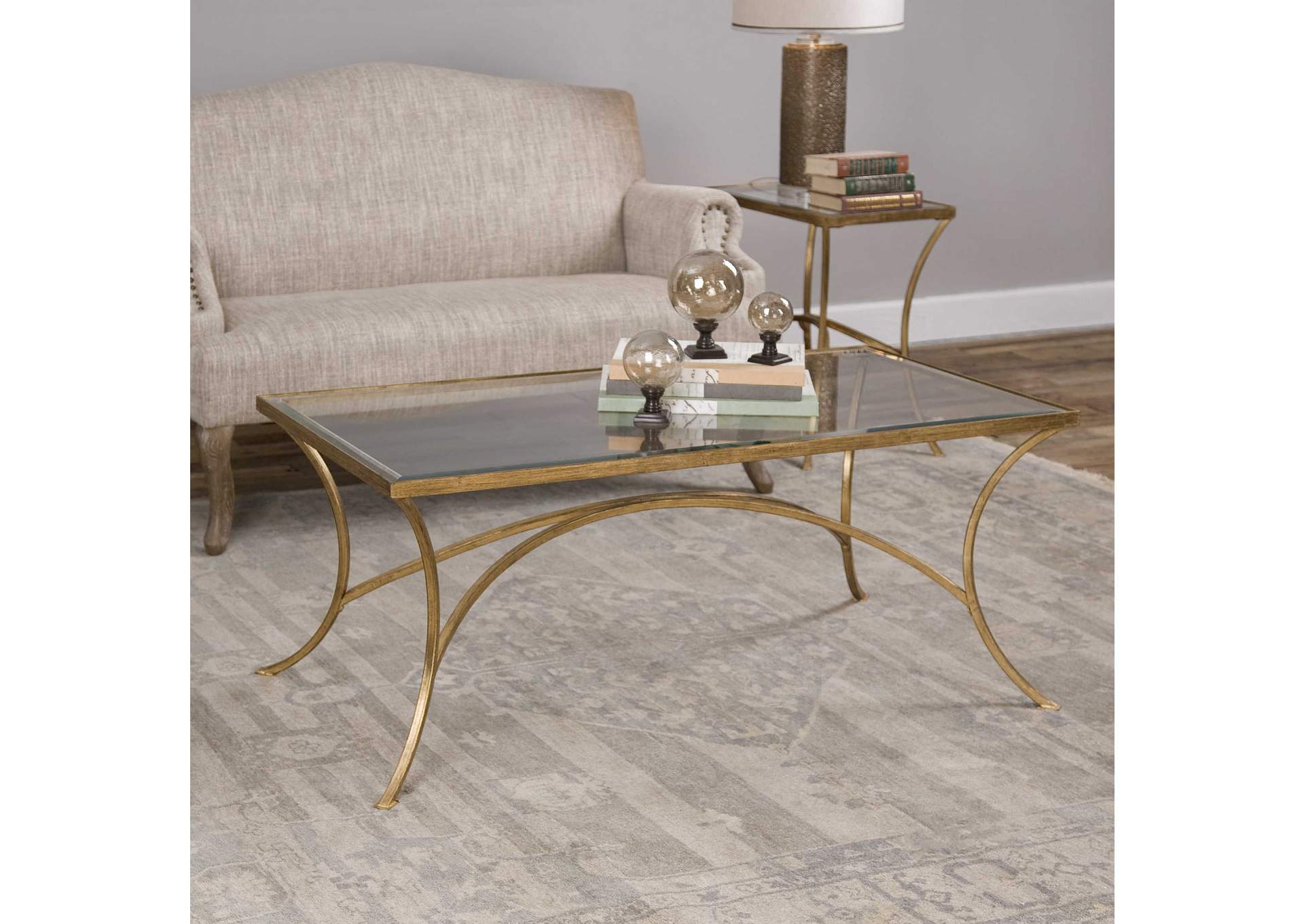 Uttermost Alayna Gold Coffee Table