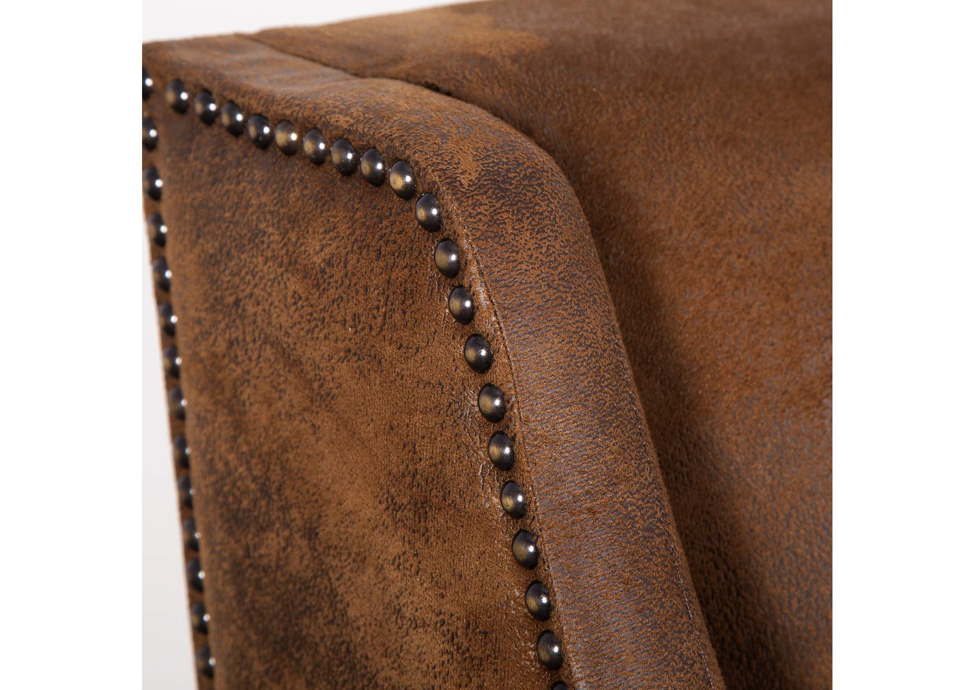Uttermost Clay Leather Armchair