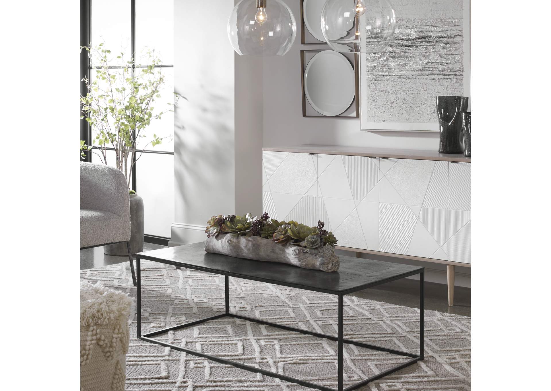 Uttermost Coreene Industrial Coffee Table
