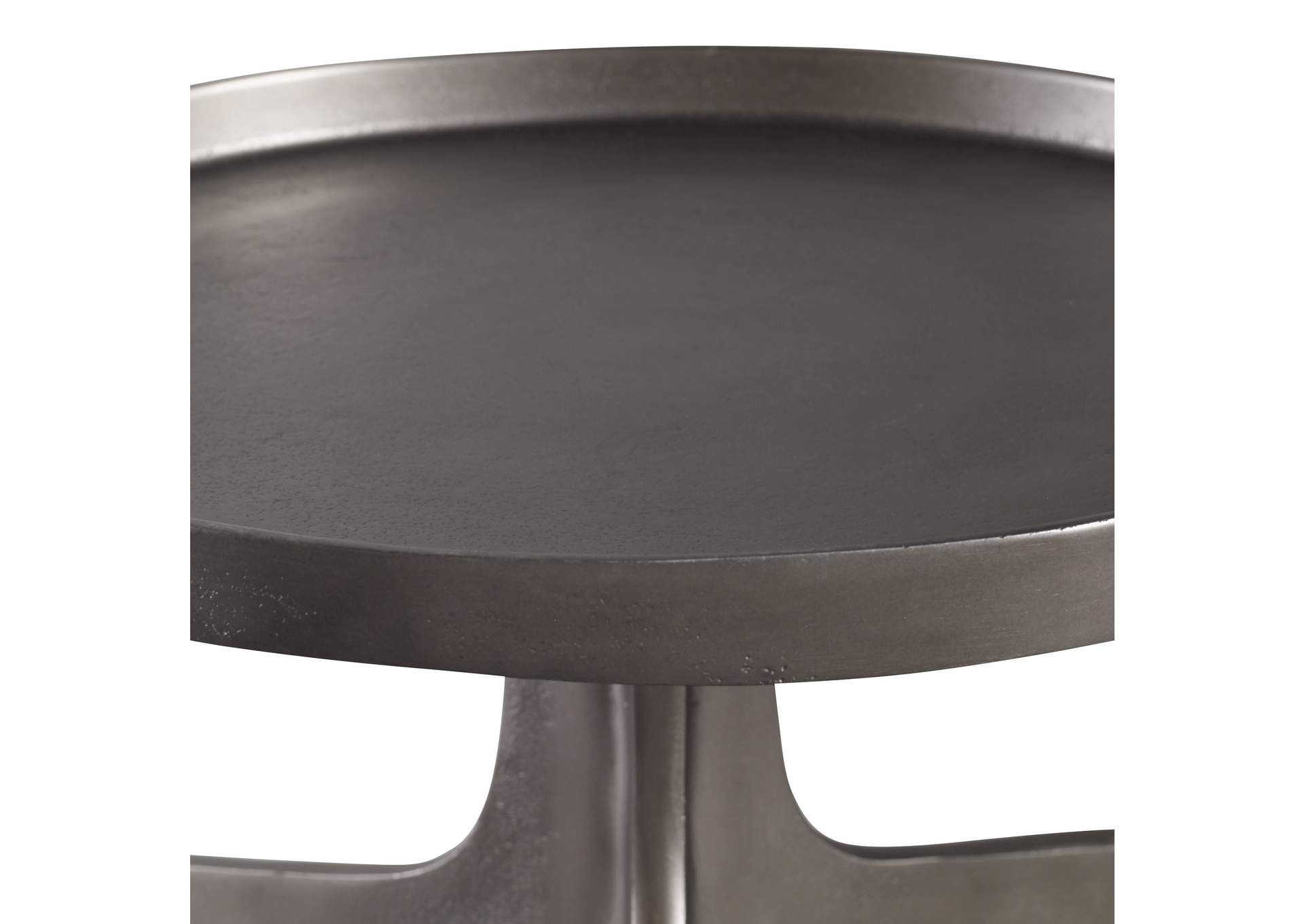 Uttermost Kenna Nickel Accent Table
