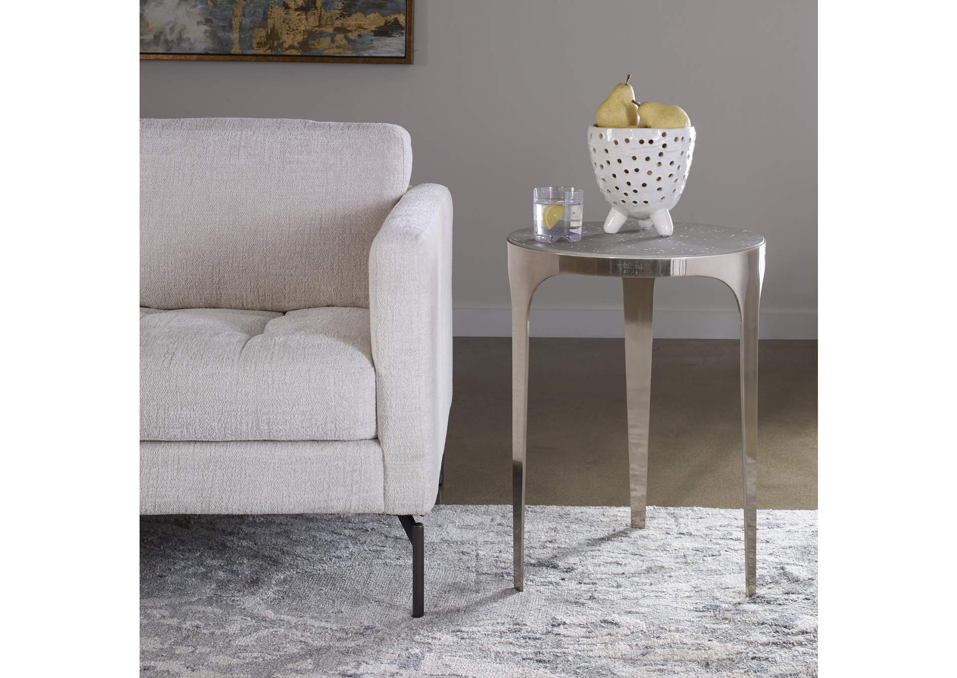 Uttermost Agra Modern Side Table
