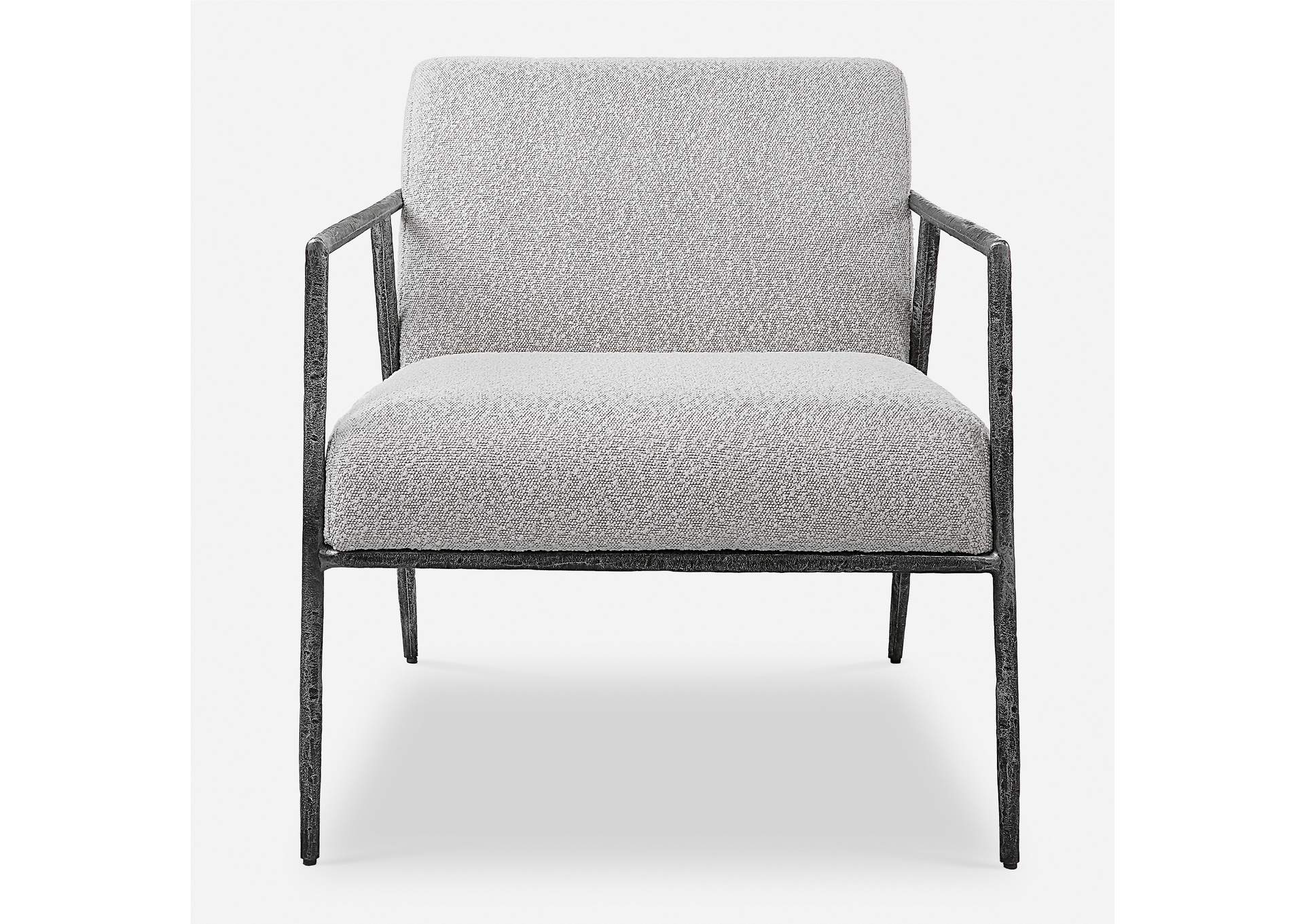 Uttermost Brisbane Light Gray Accent Chair