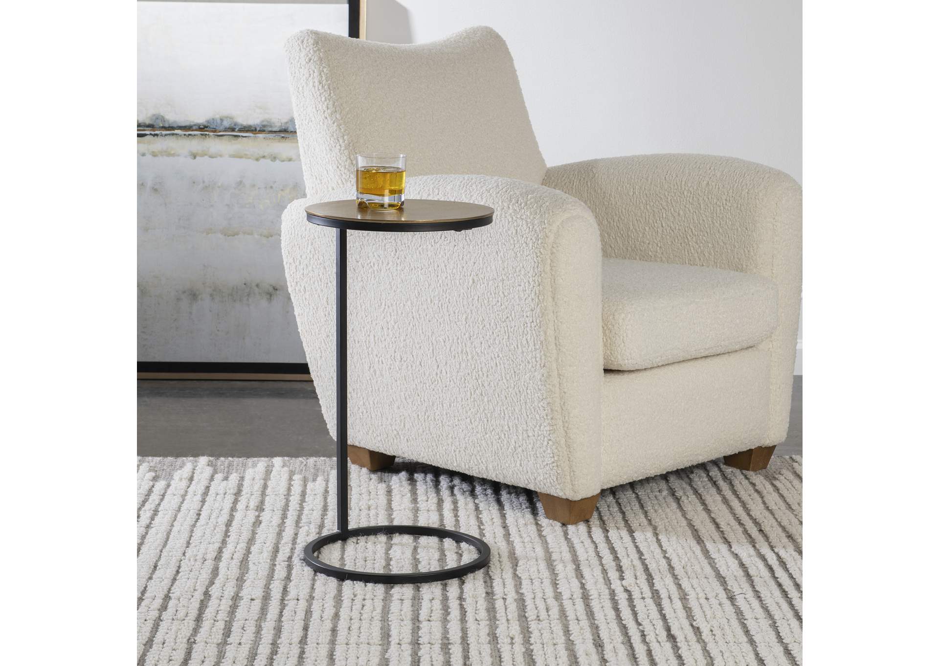 Uttermost Brunei Gold Accent - Drink Table