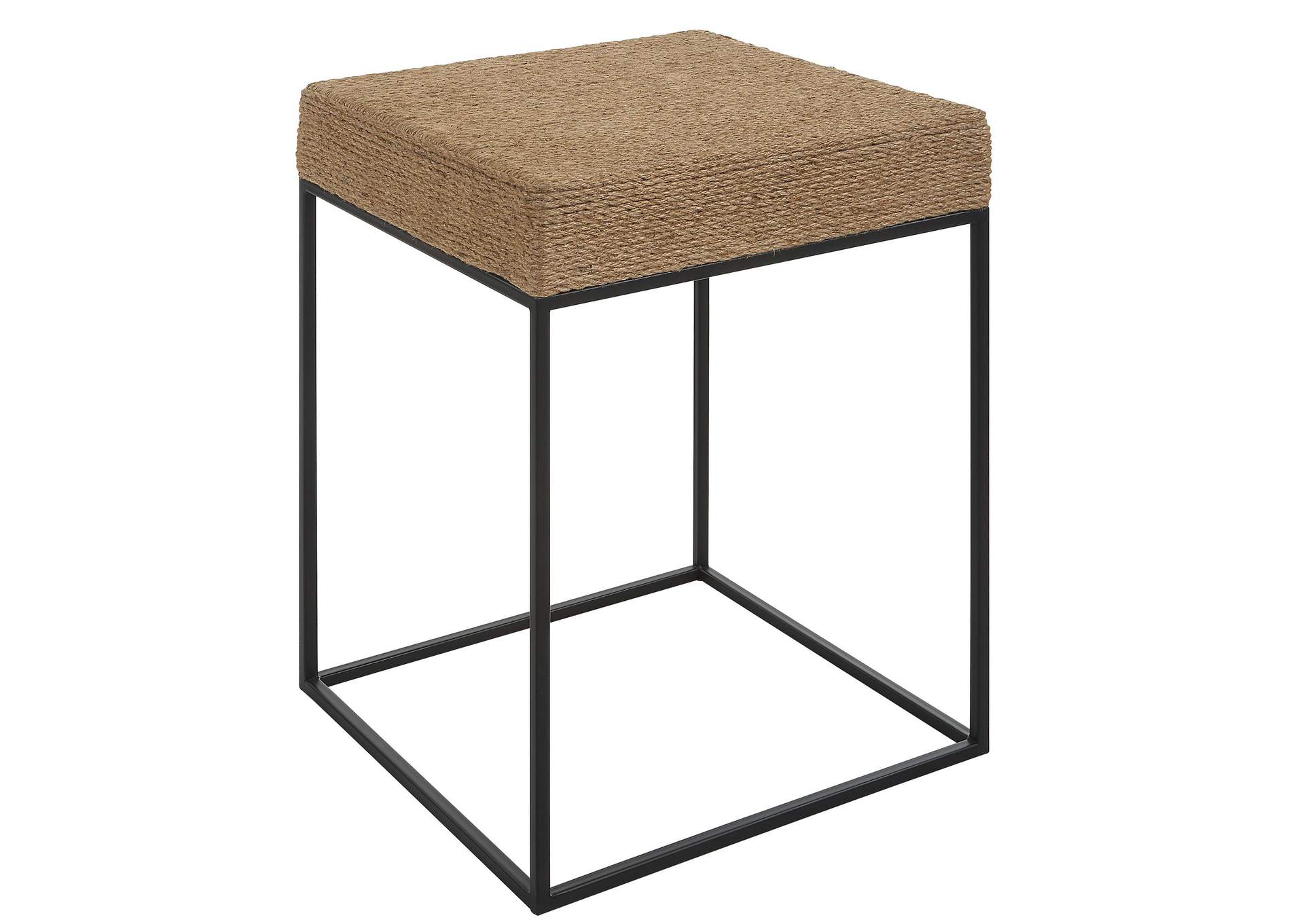 Uttermost Laramie Rustic Rope Accent Table