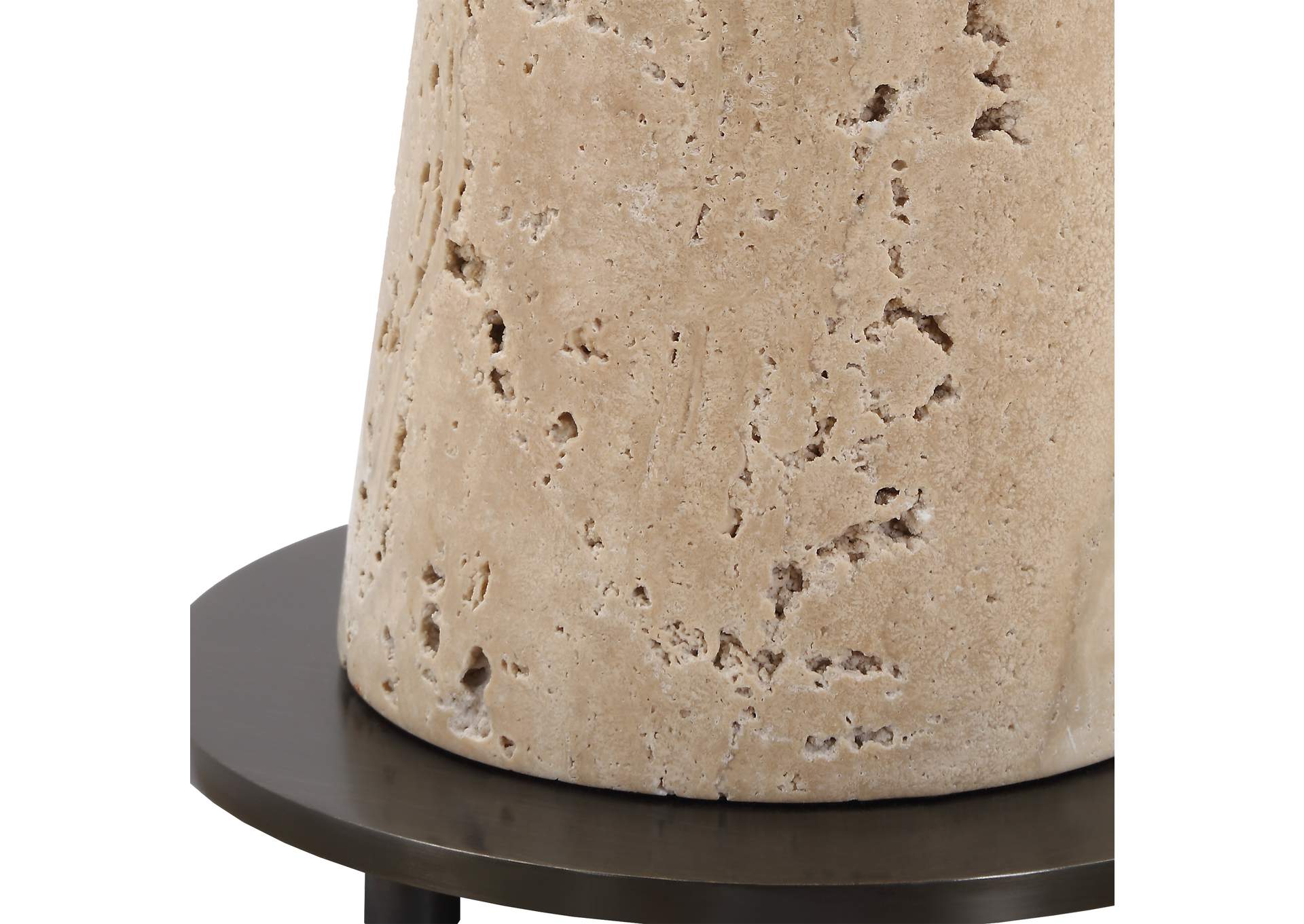 Uttermost Arthur Crystal Drink Table