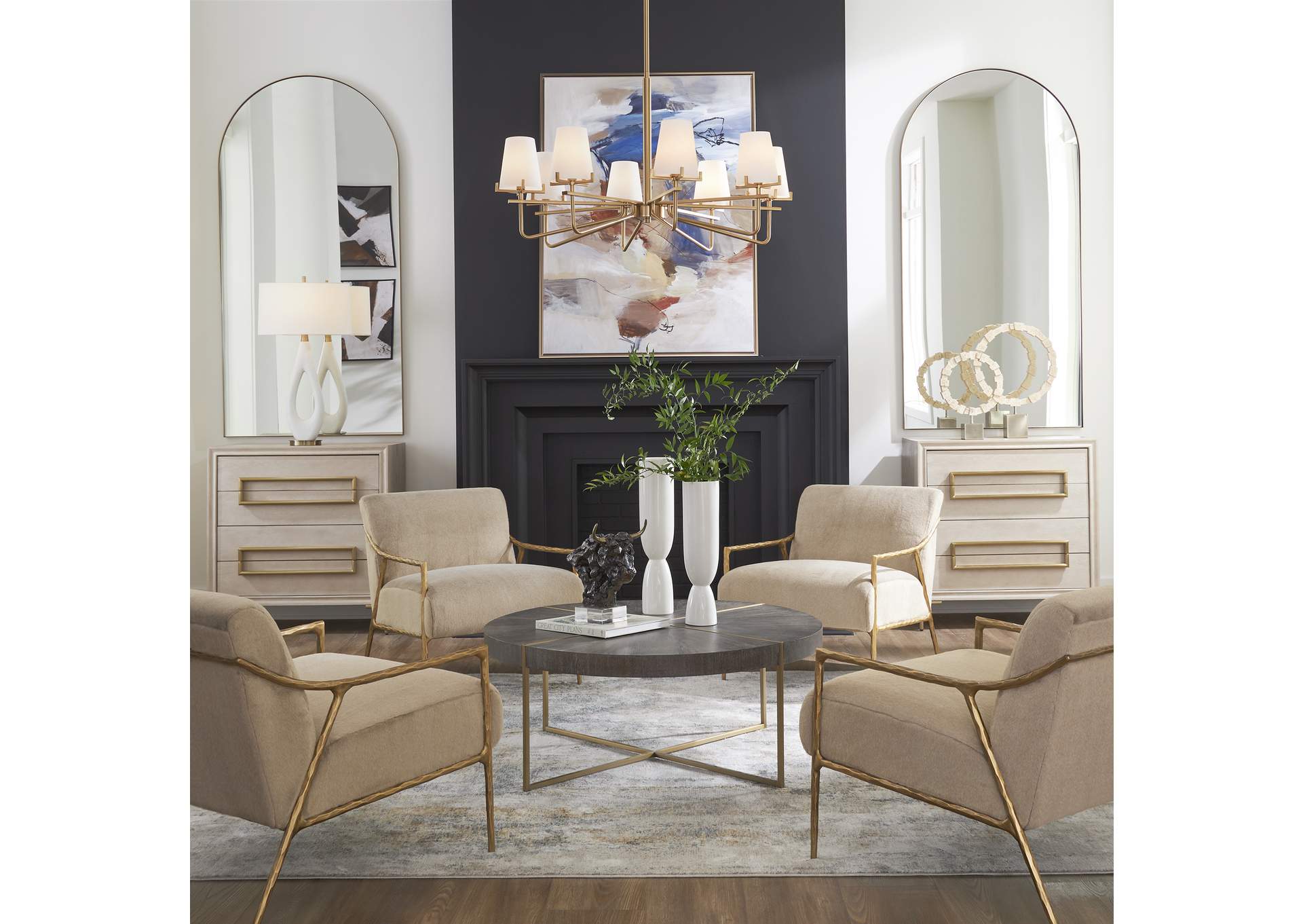 Uttermost Alessia Light Oak Accent Chest