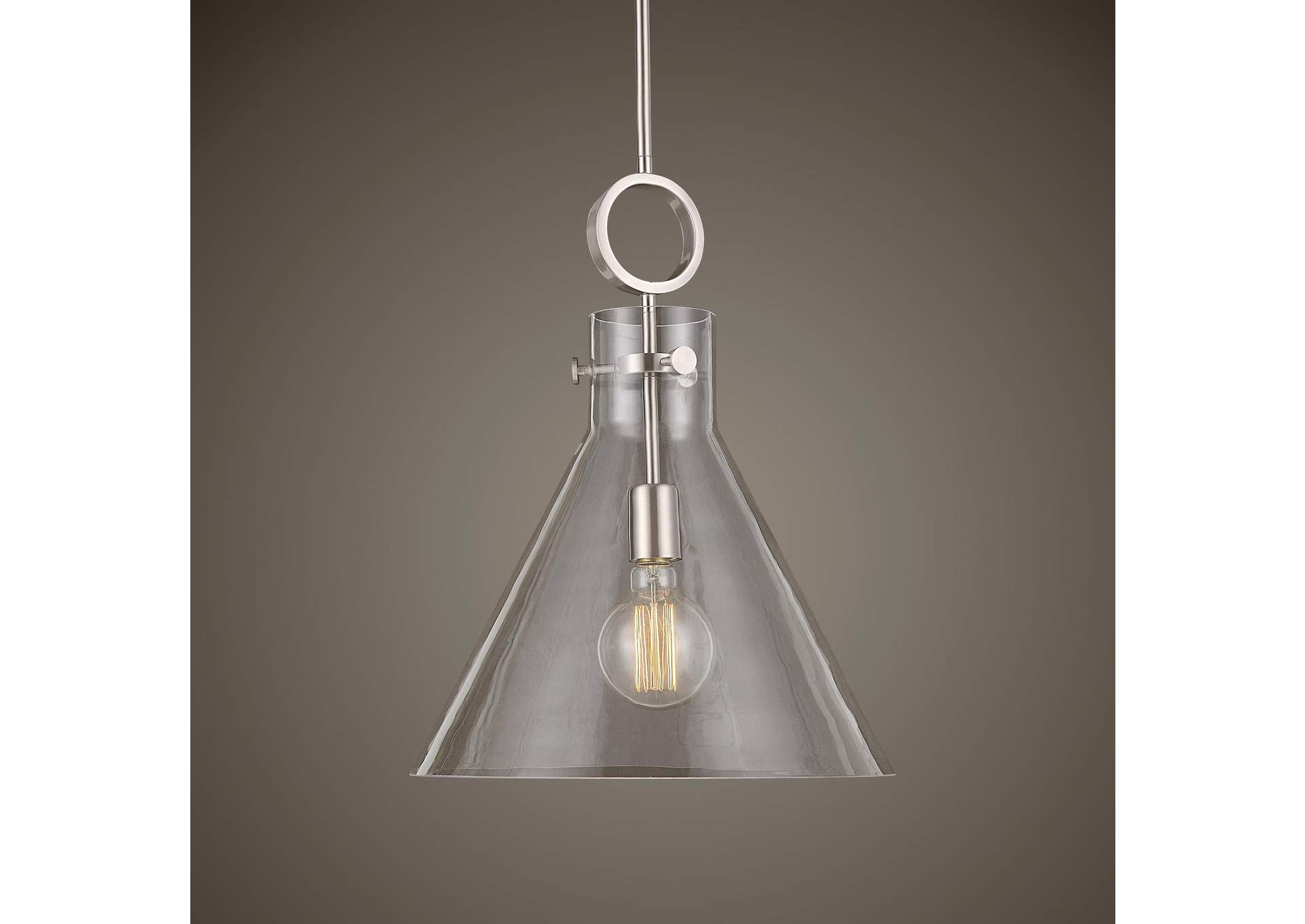 Uttermost Imbuto Light Glass Funnel Pendant image 3