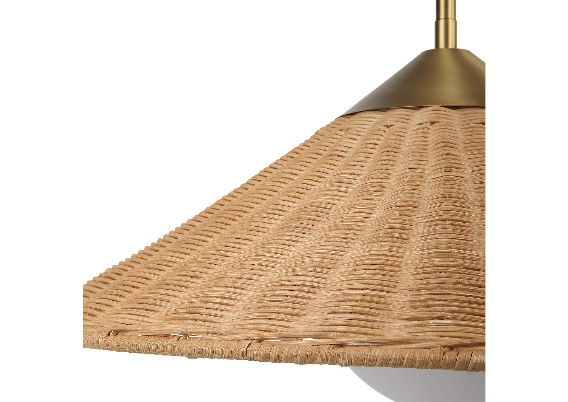 Uttermost Phuvinh Light Rattan Shade Pendant