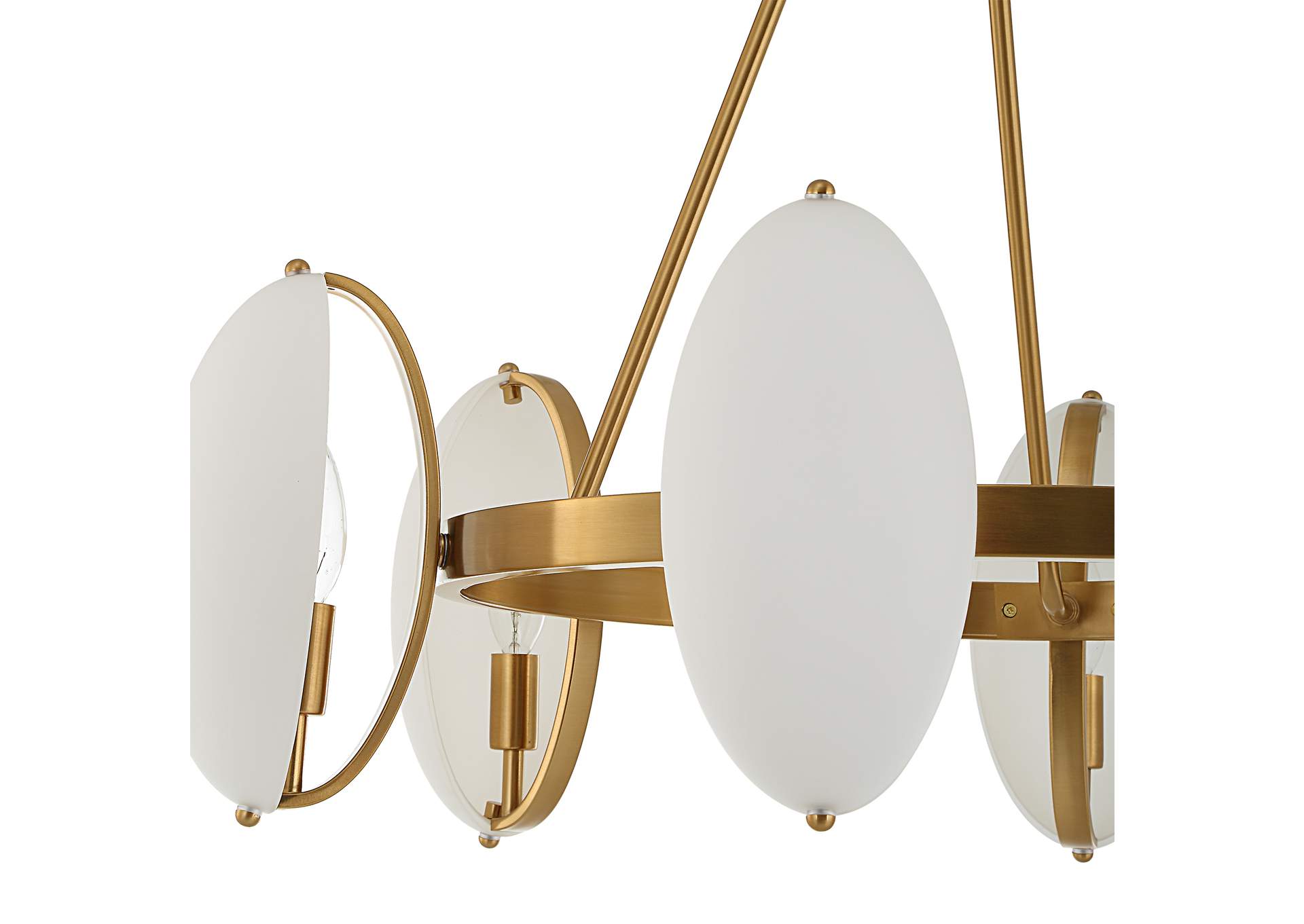 Uttermost Oviform Light Round Chandelier