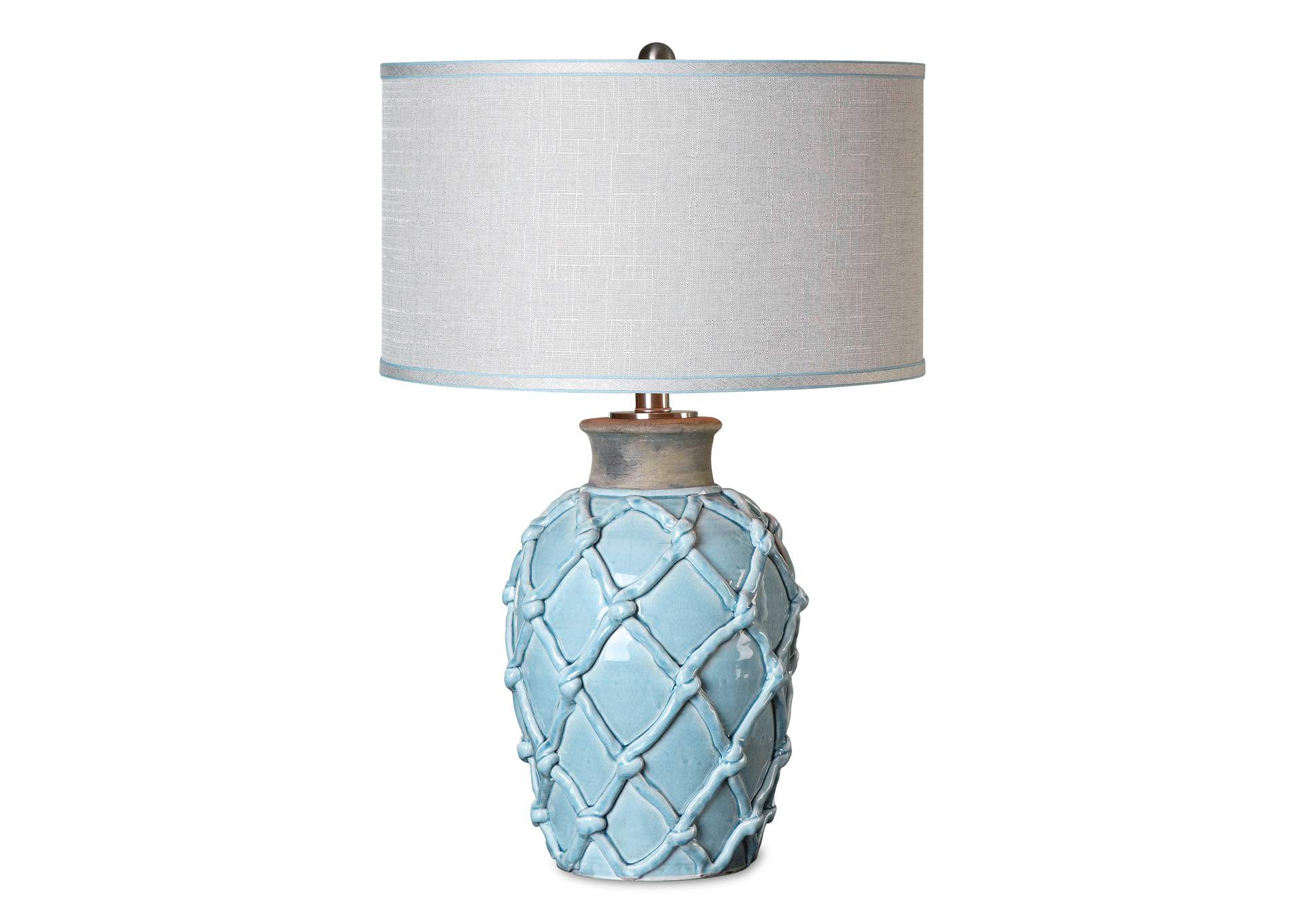 Uttermost Parterre Pale Blue Table Lamp