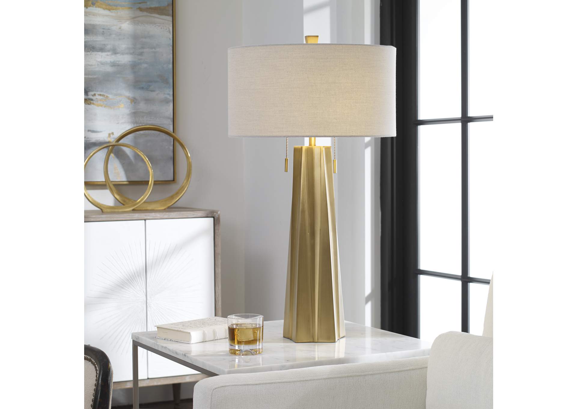 Uttermost Maris Gold Table Lamp