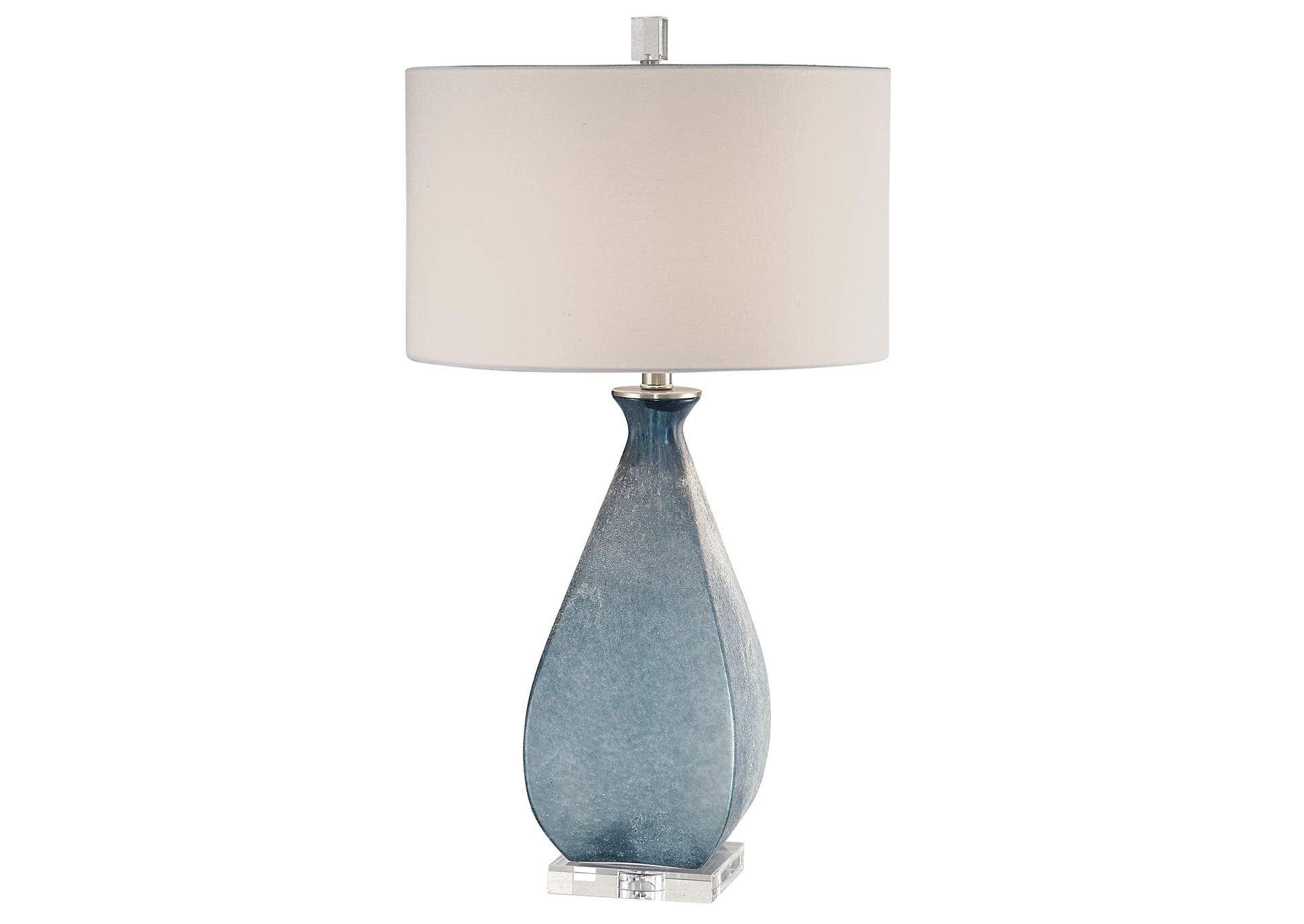 Uttermost Atlantica Ocean Blue Lamp