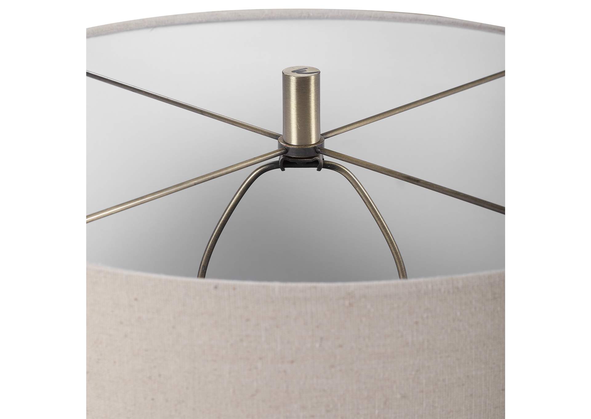 Uttermost Prospect Striped Accent Lamp
