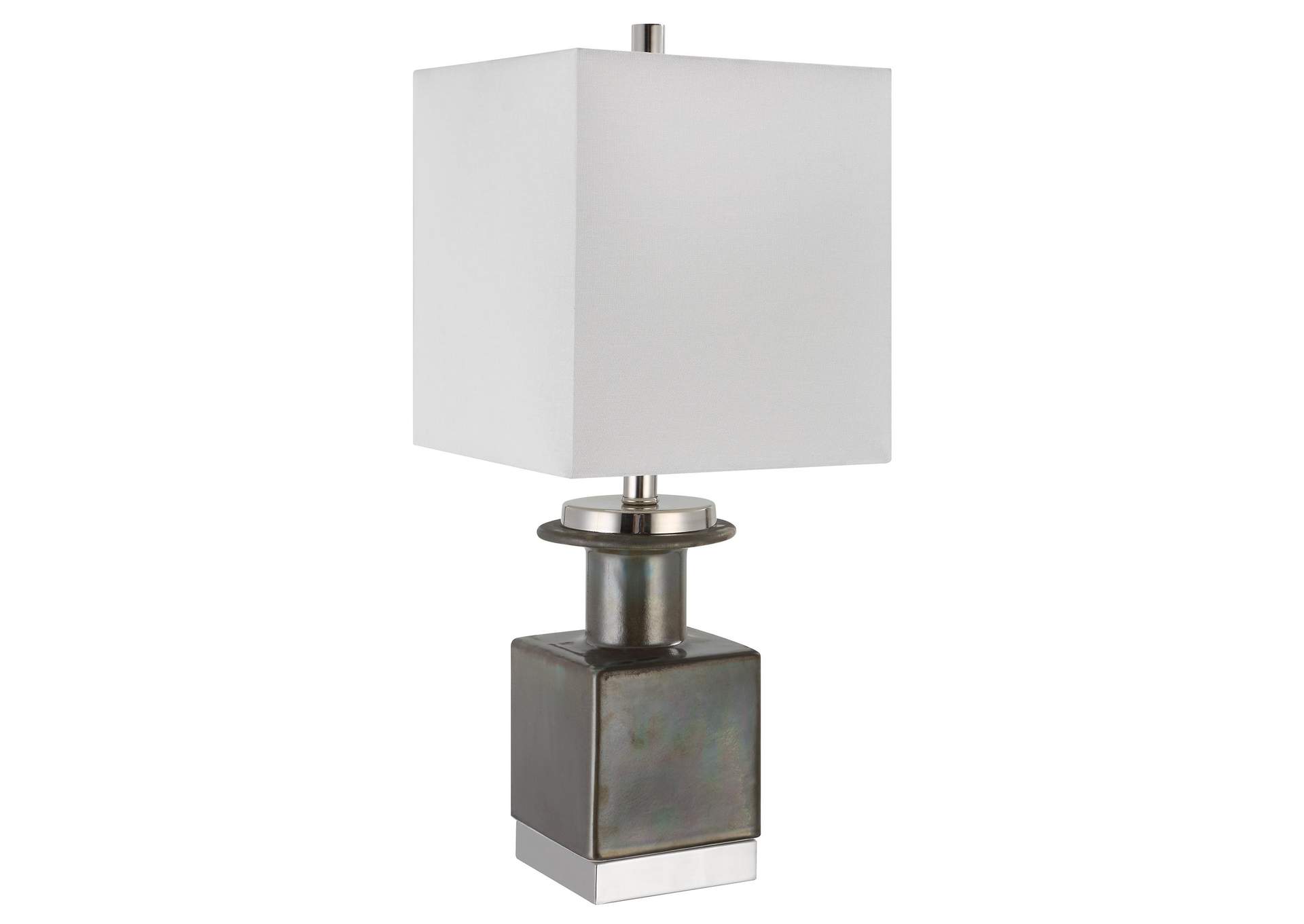 Uttermost Cabrillo Gray Glaze Accent Lamp