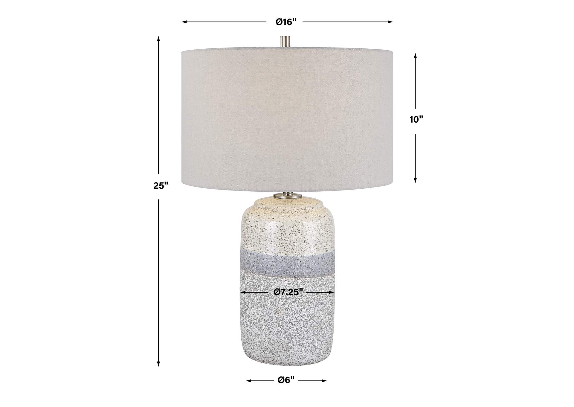 Uttermost Pinpoint Specked Table Lamp