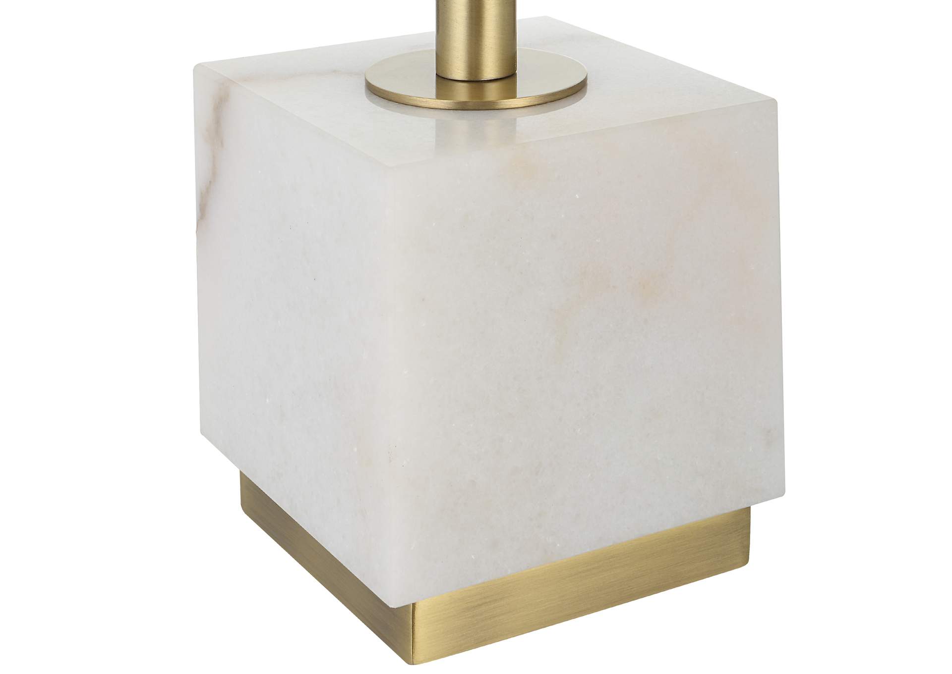 Uttermost Escort Brass Buffet Lamp