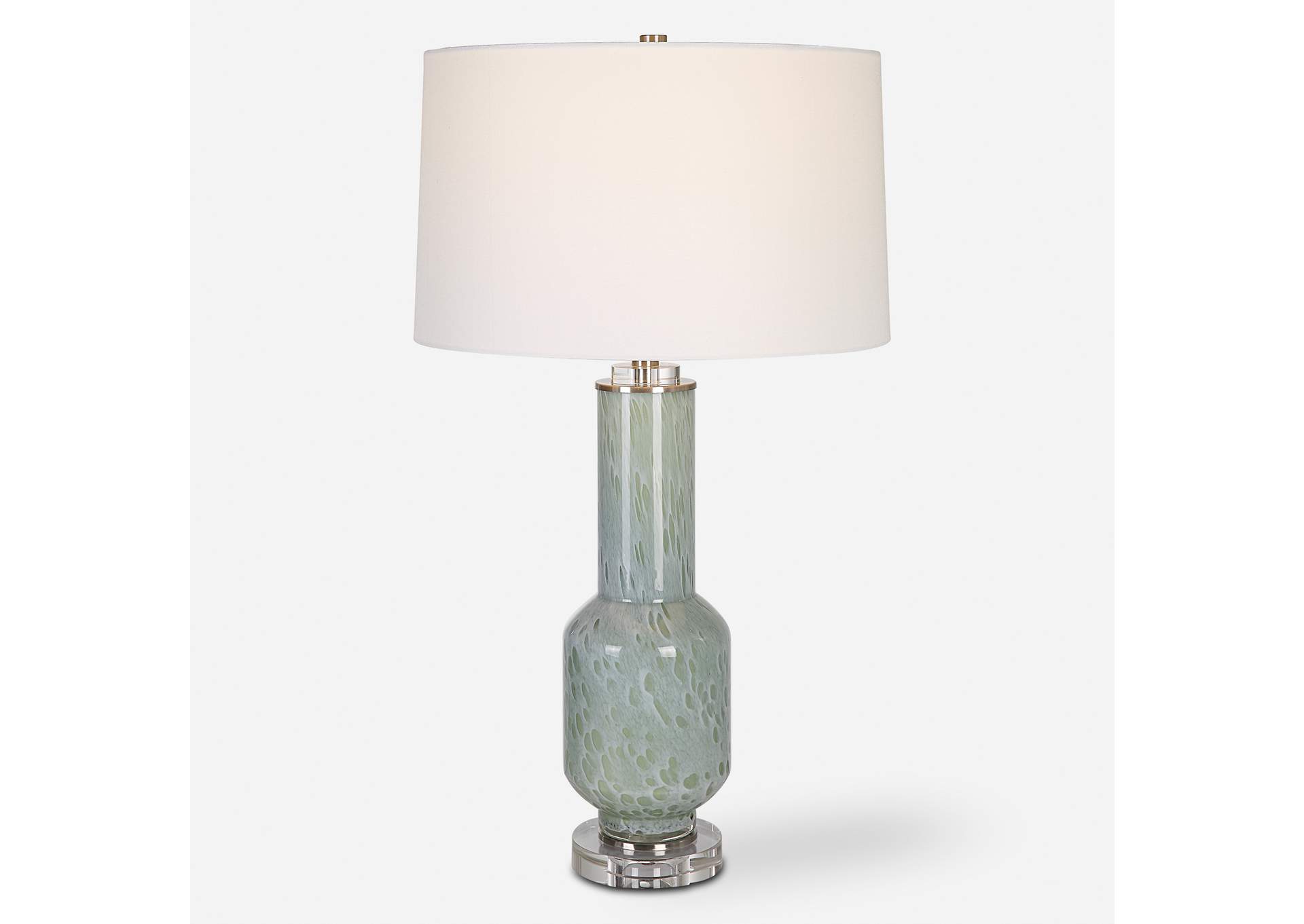 Uttermost Imperia Aqua Gray Table Lamp