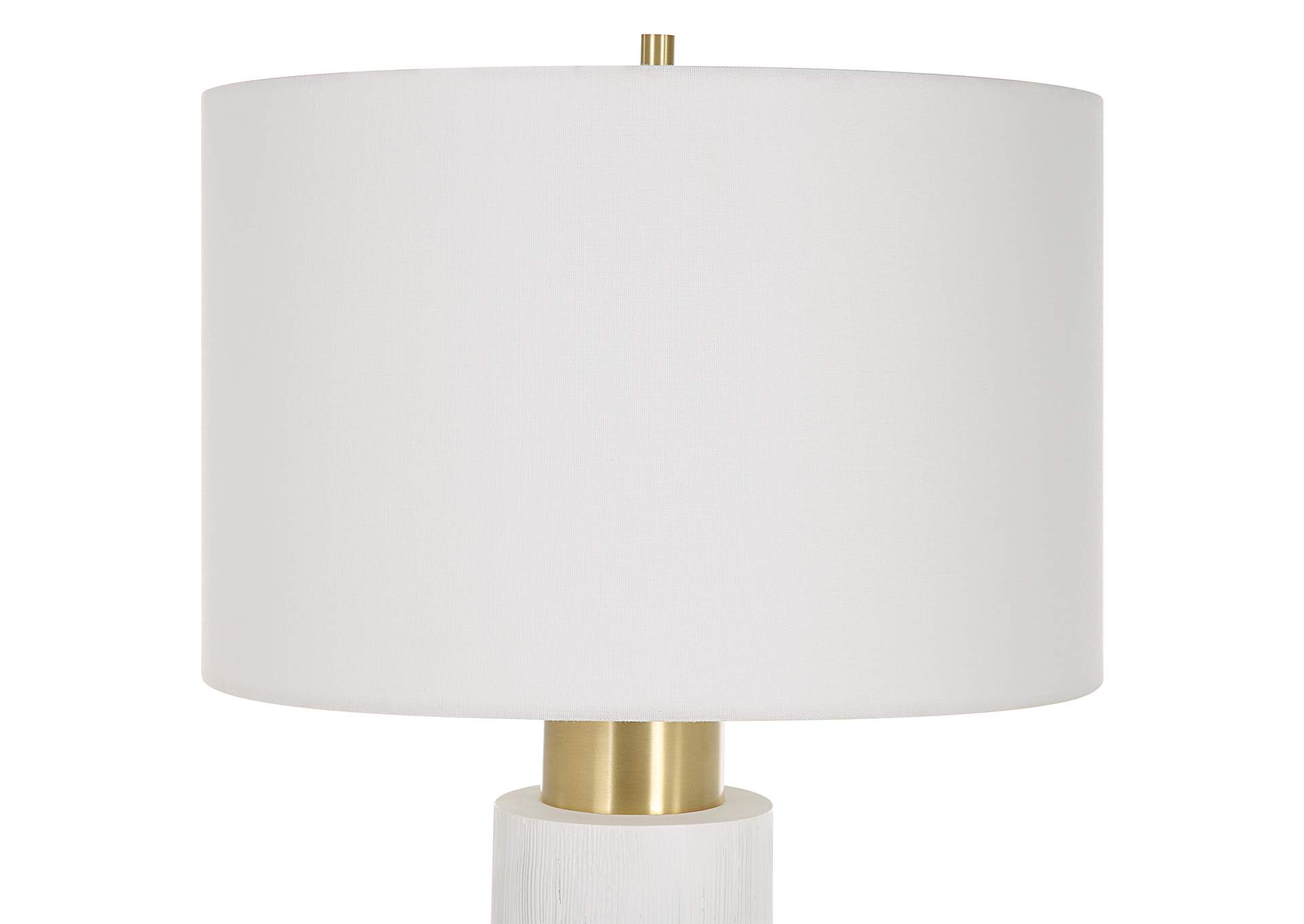 Uttermost Ruse Whitewashed Table Lamp