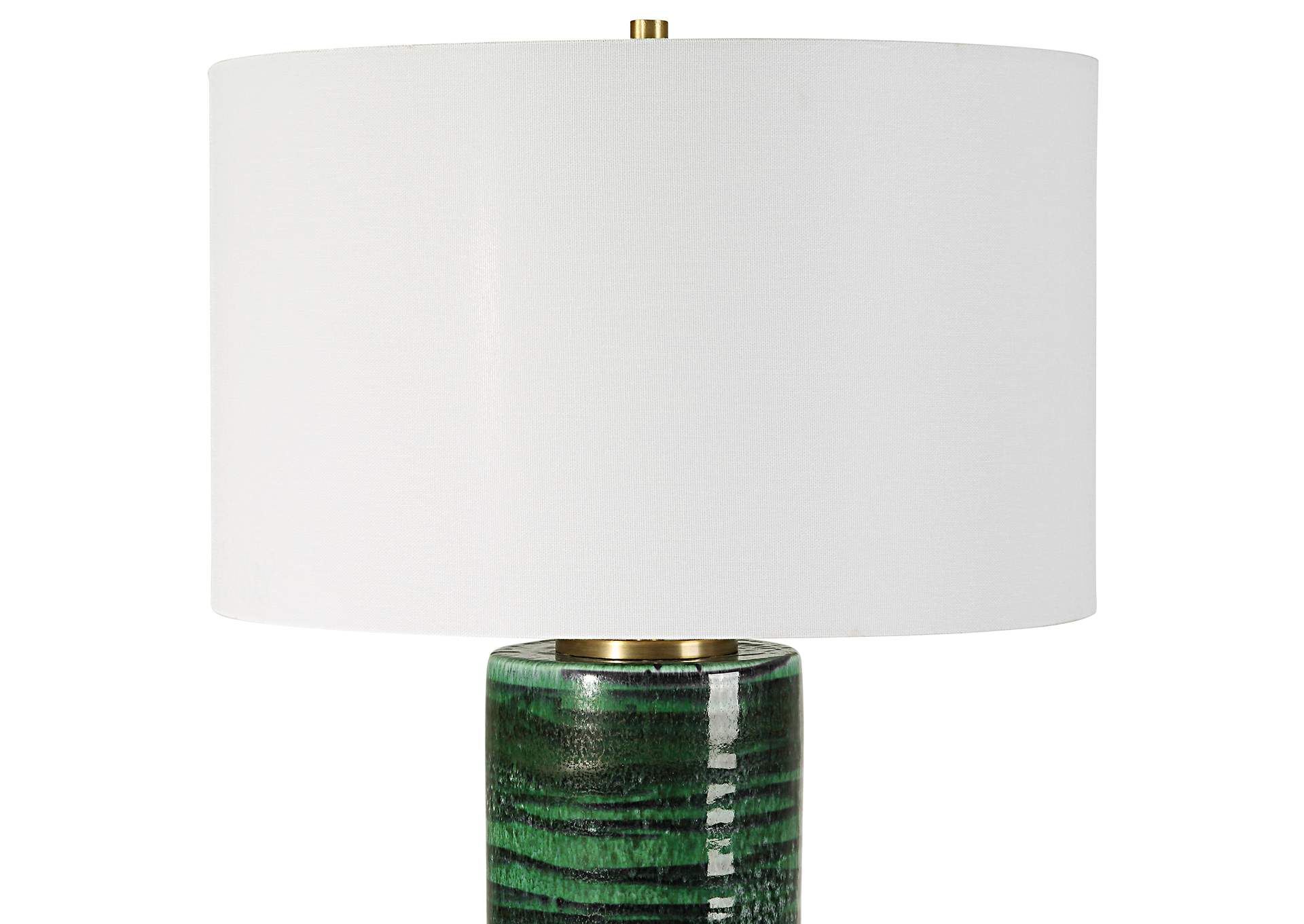 Uttermost Galeno Emerald Green Table Lamp
