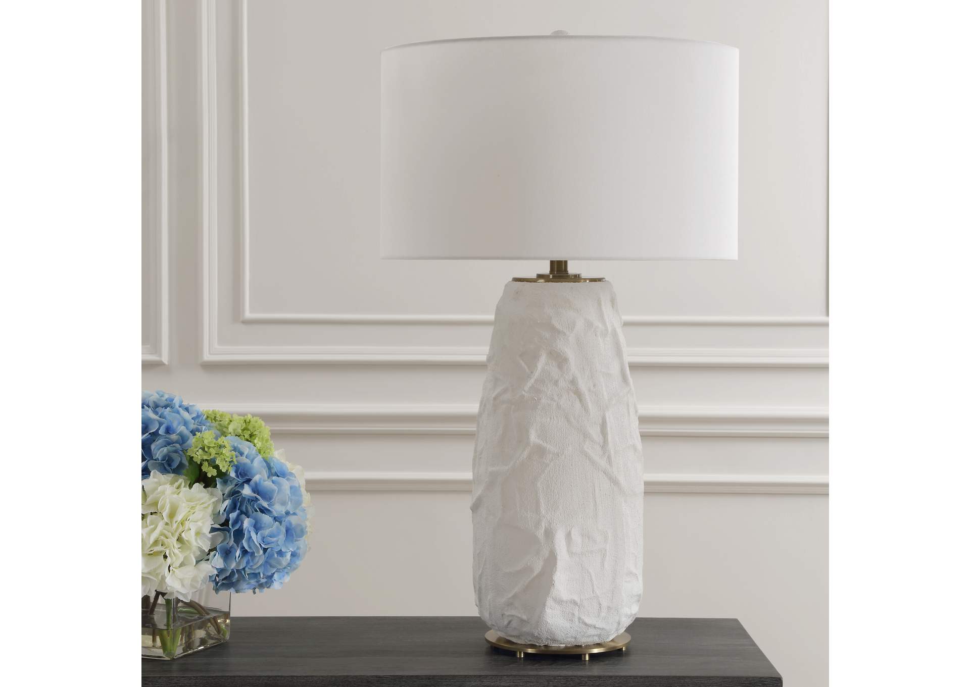 Uttermost Vida White Table Lamp