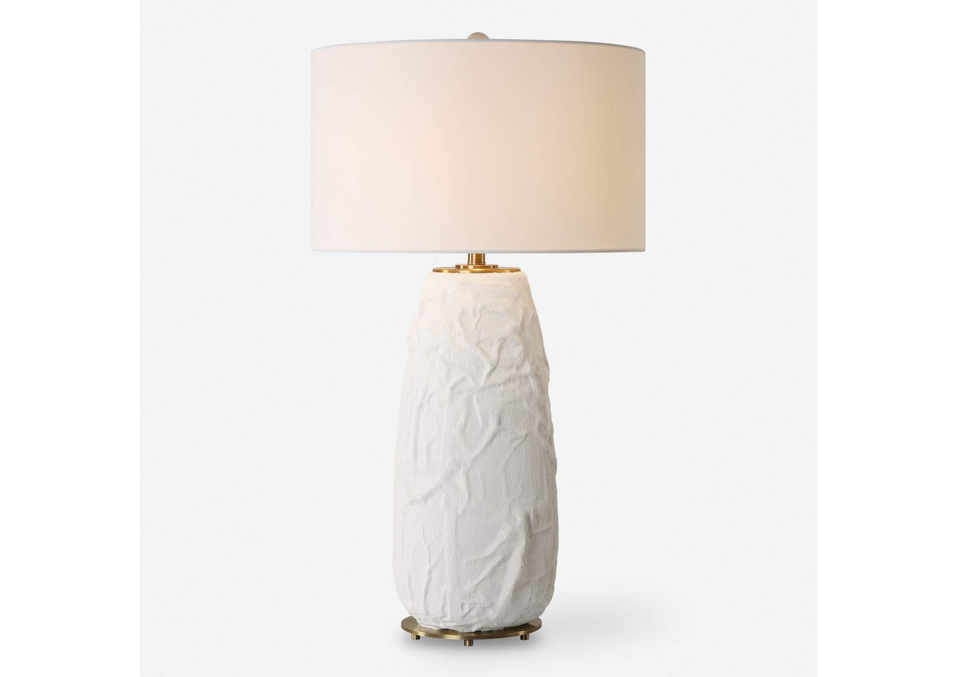Uttermost Vida White Table Lamp
