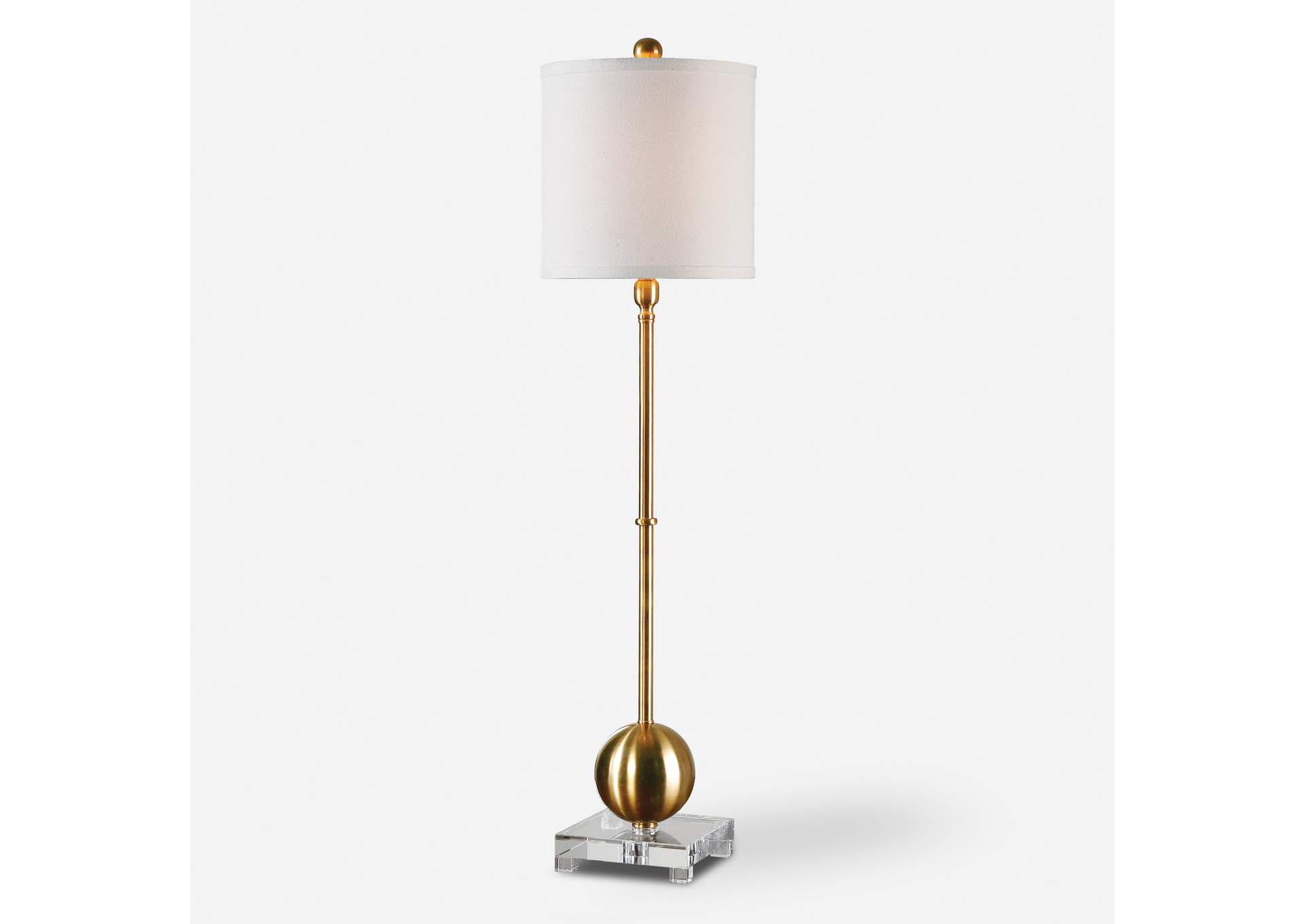 Uttermost Laton Brass Buffet Lamp