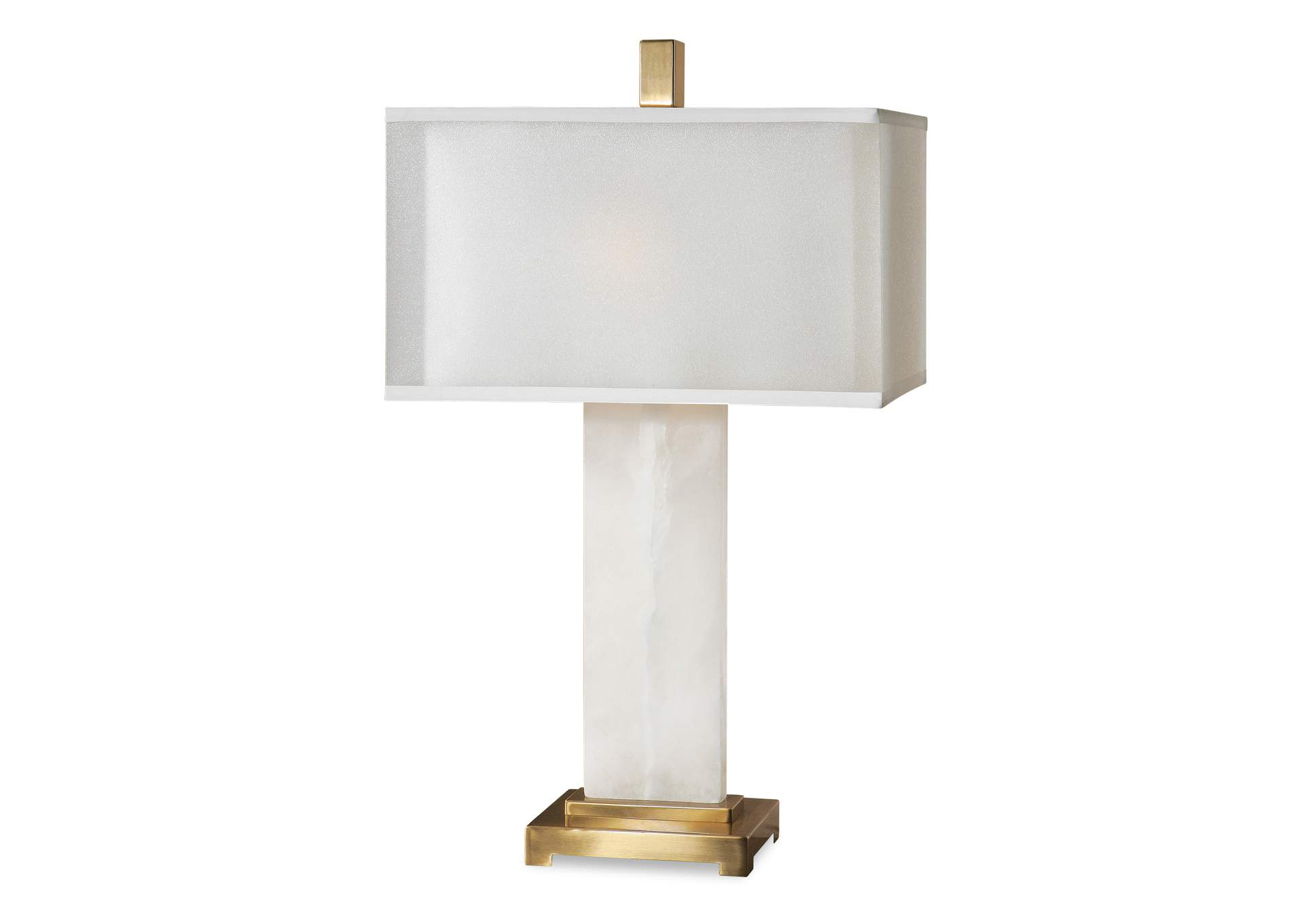 Uttermost Athanas Alabaster Lamp
