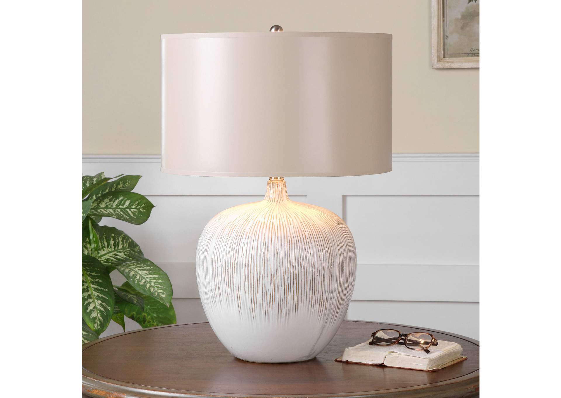 Uttermost Georgios Textured Ceramic Lamp