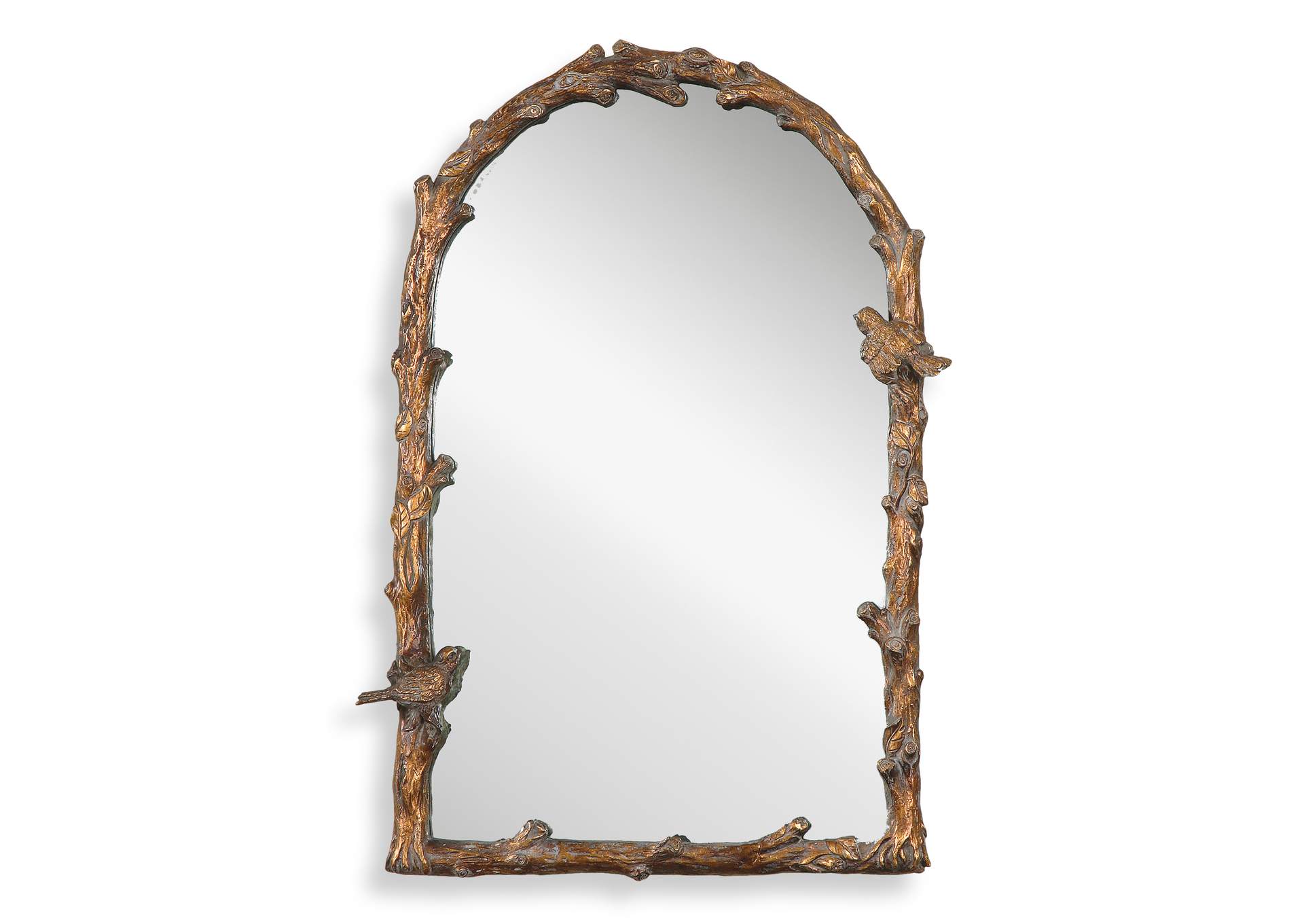 Uttermost Paza Antique Gold Arch Mirror