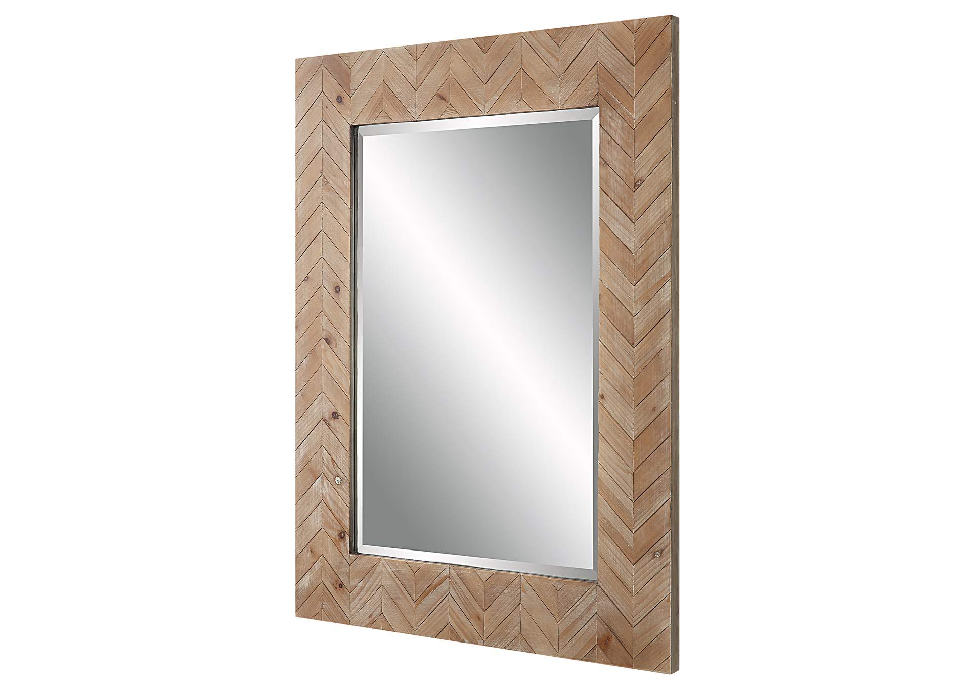 Uttermost Demetria Wooden Mirror, Small