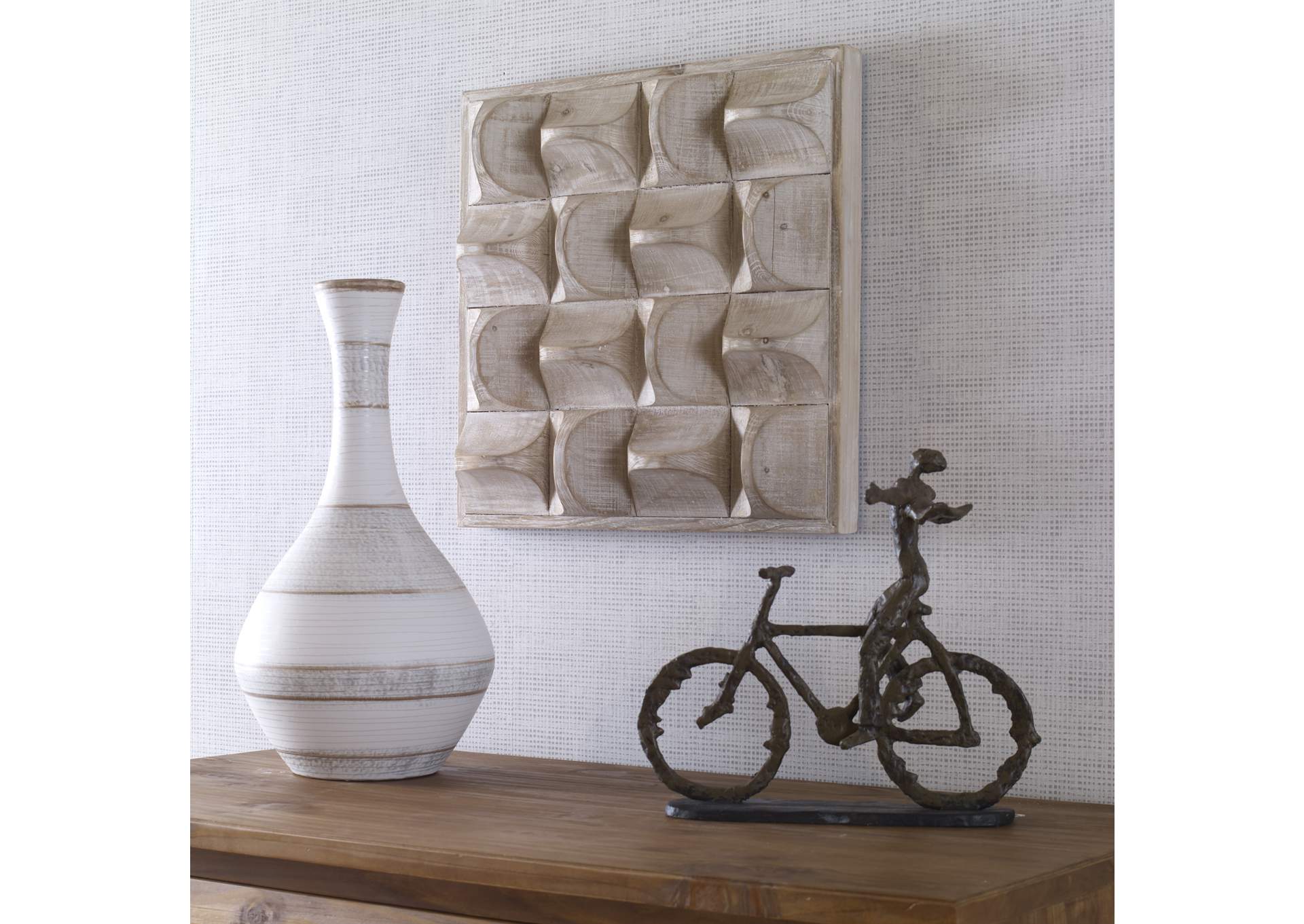 Uttermost Pickford Wood Wall Decor, Natural
