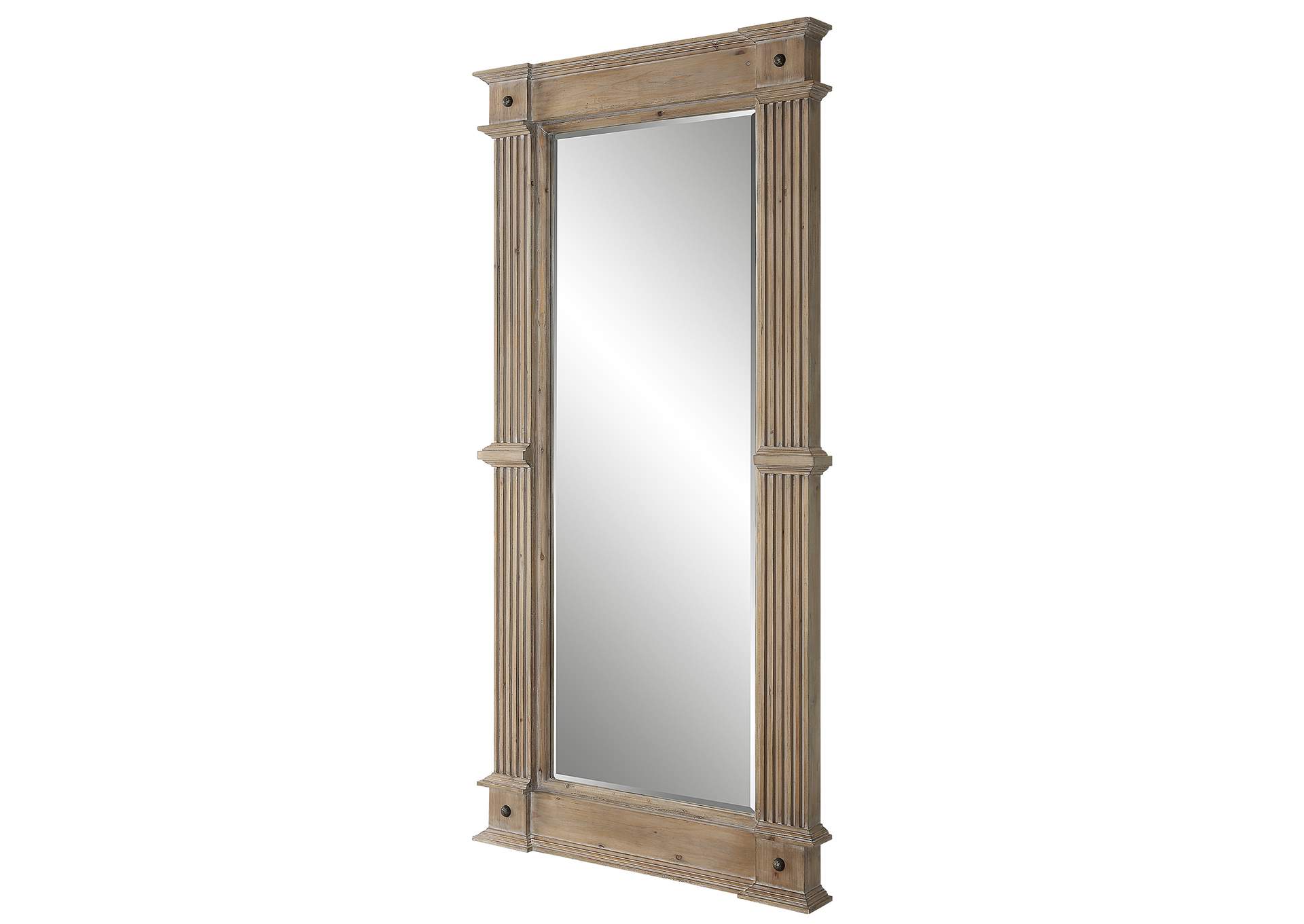 Uttermost Mcallister Natural Wood Oversized Mirror