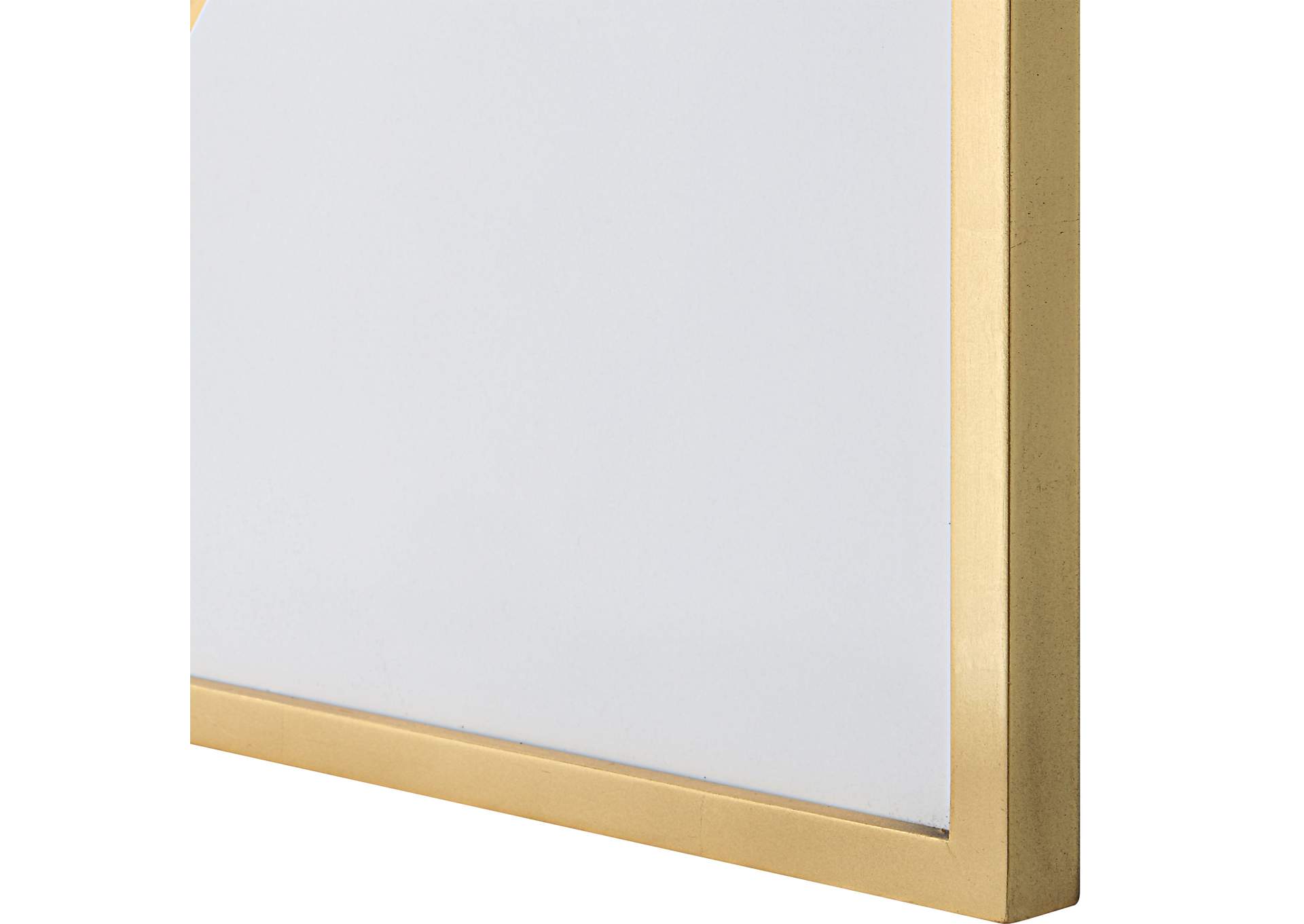 Uttermost Danbury White Mirror