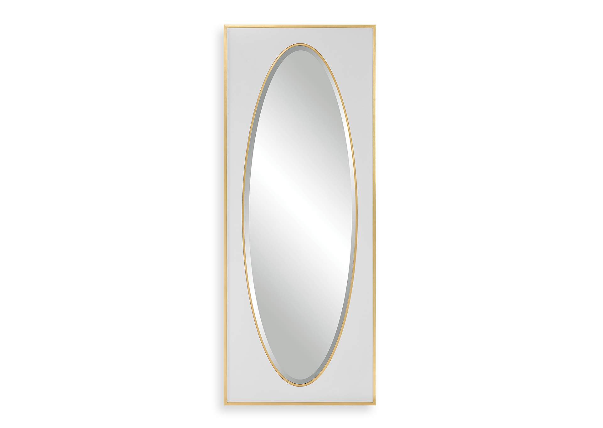 Uttermost Danbury White Mirror